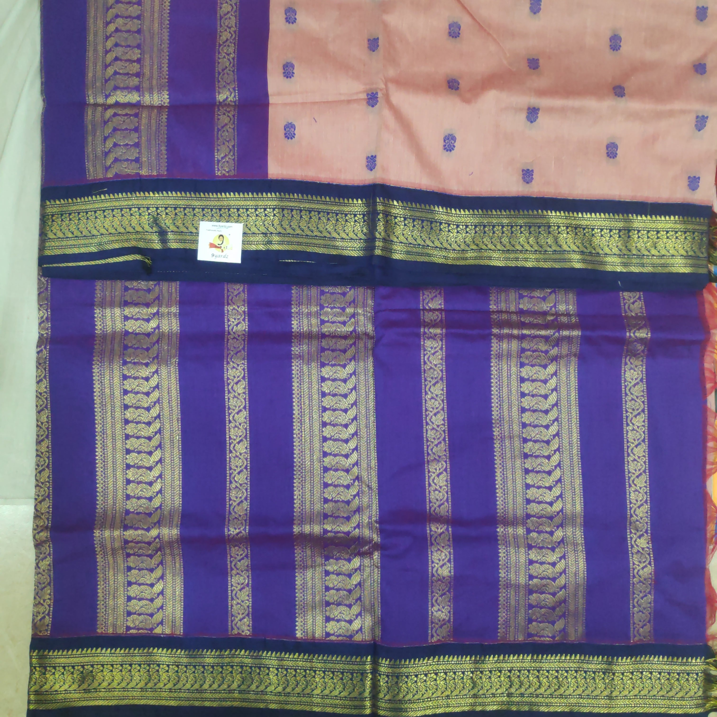 Kalyani cotton Thread work 6yardz