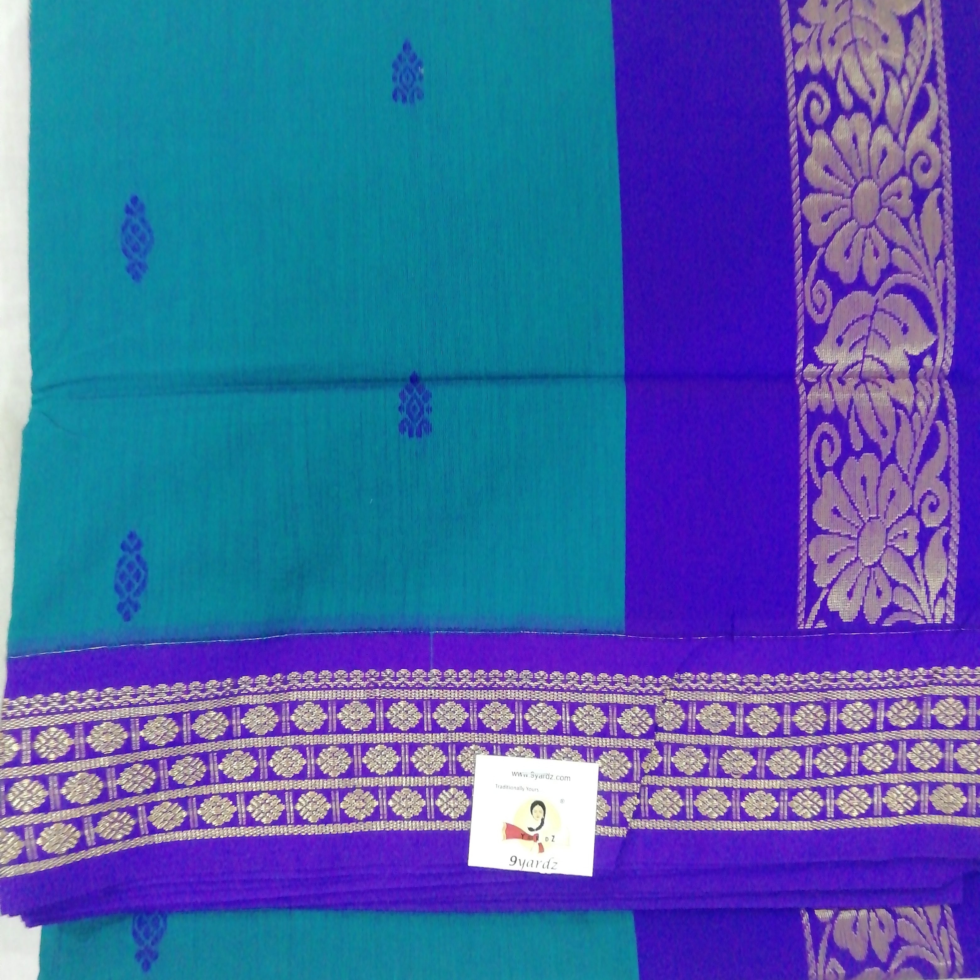 Kalyani cotton Thread work 6yardz