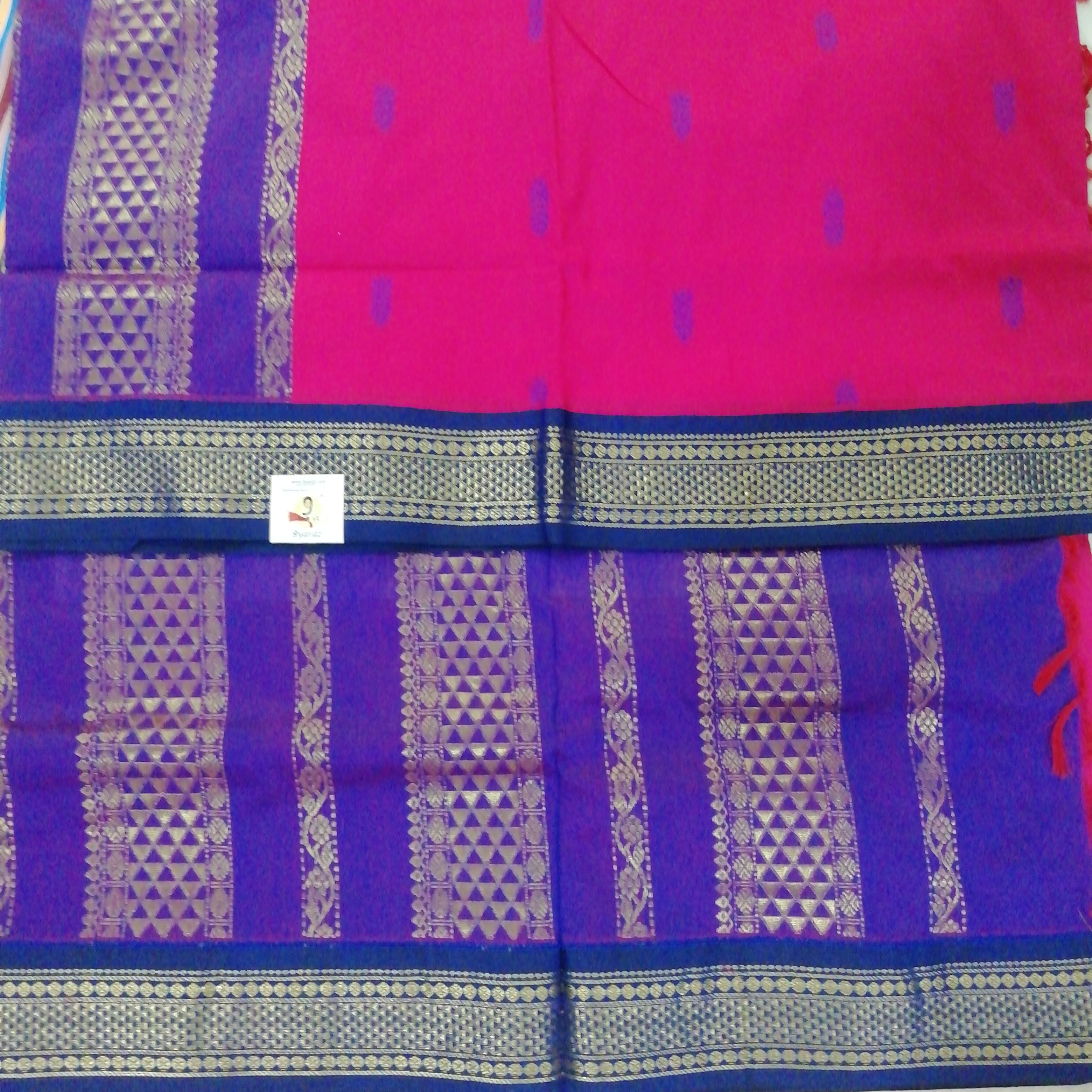 Kalyani cotton Thread work 6yardz