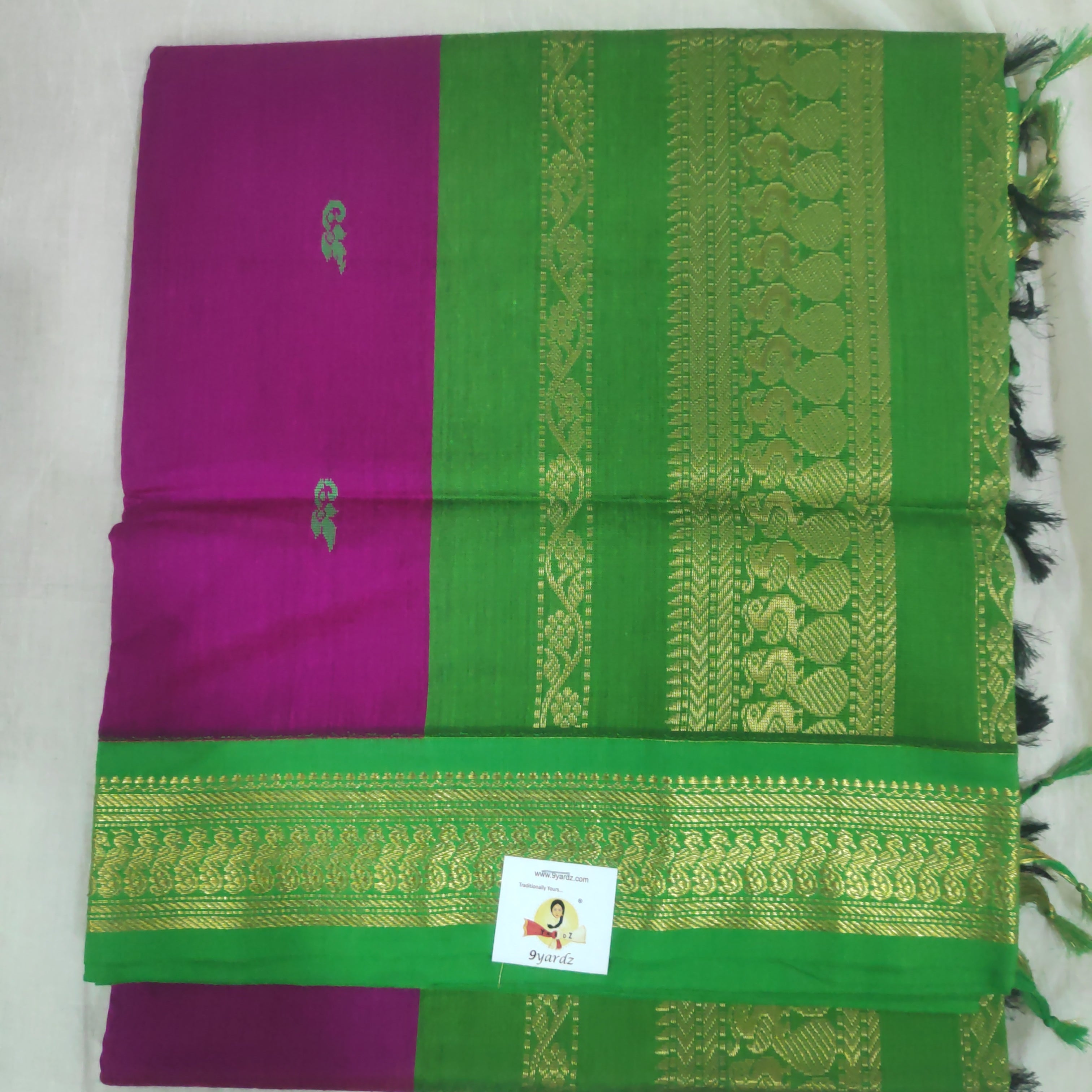 Kalyani cotton Thread work 6yardz