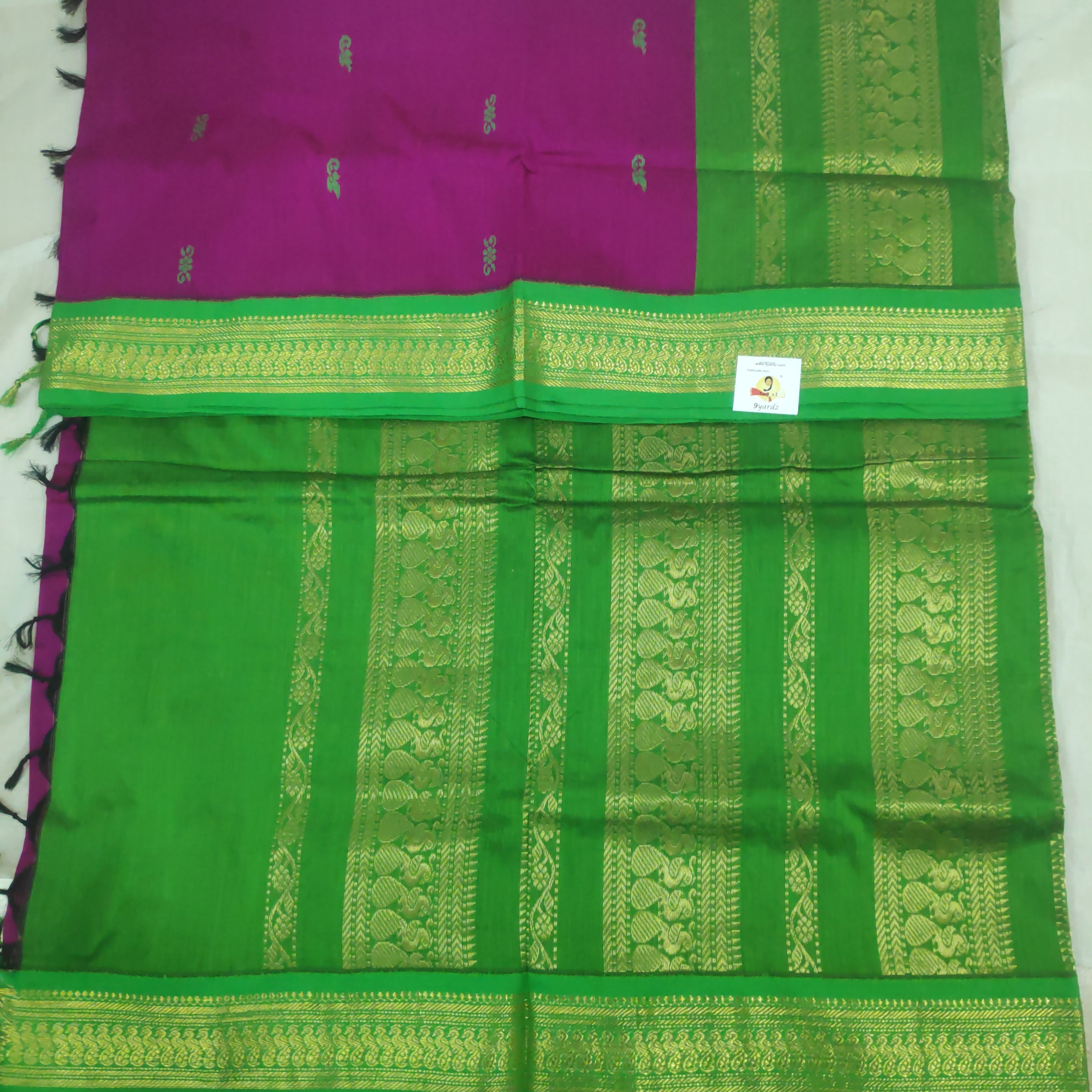 Kalyani cotton Thread work 6yardz