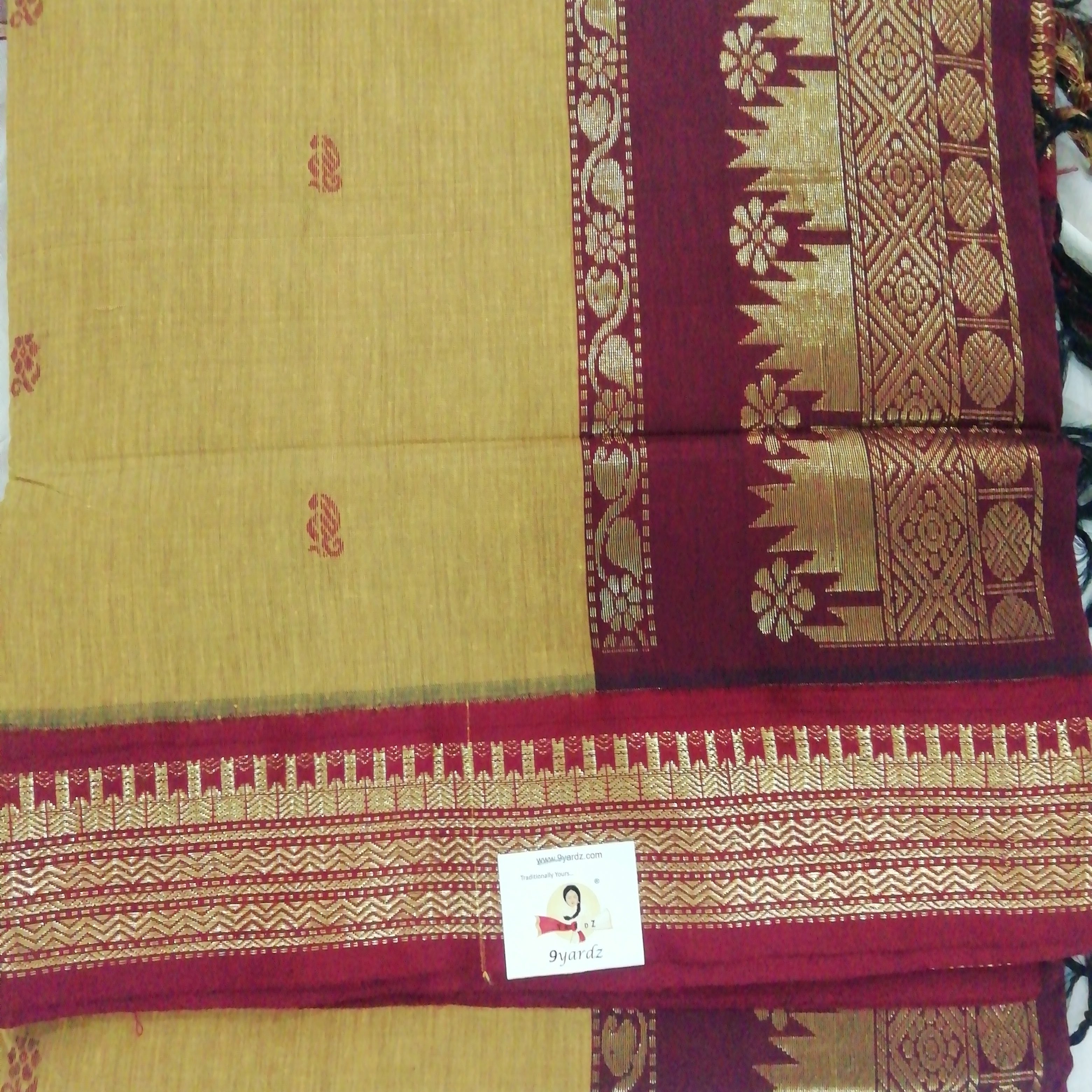 Kalyani cotton Thread work 6yardz