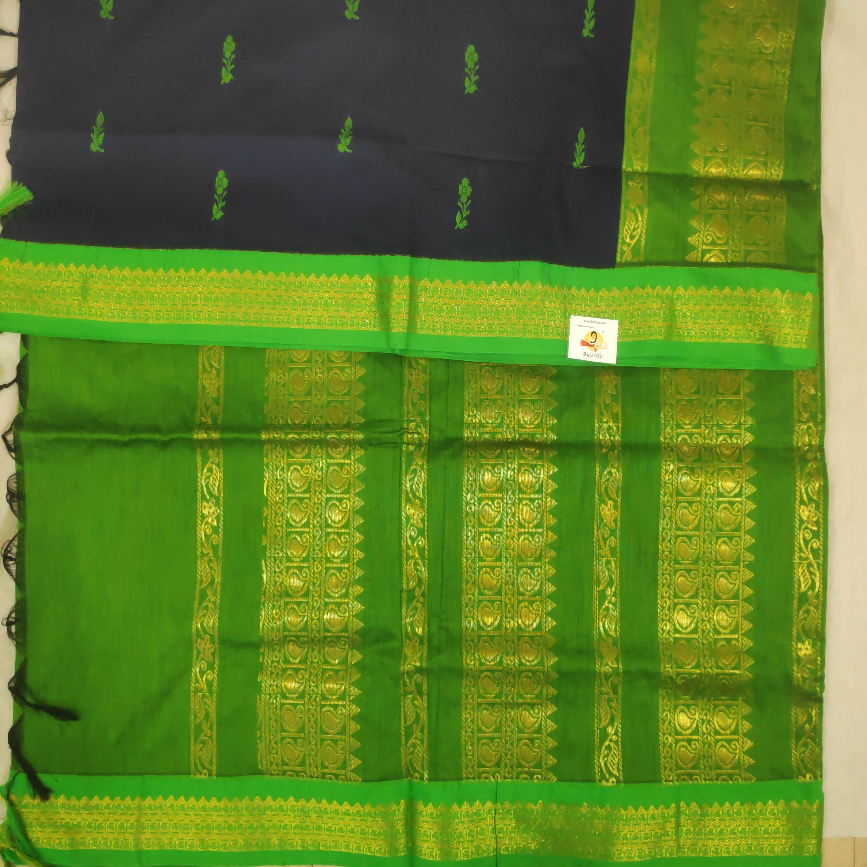 Kalyani cotton Thread work 6yardz