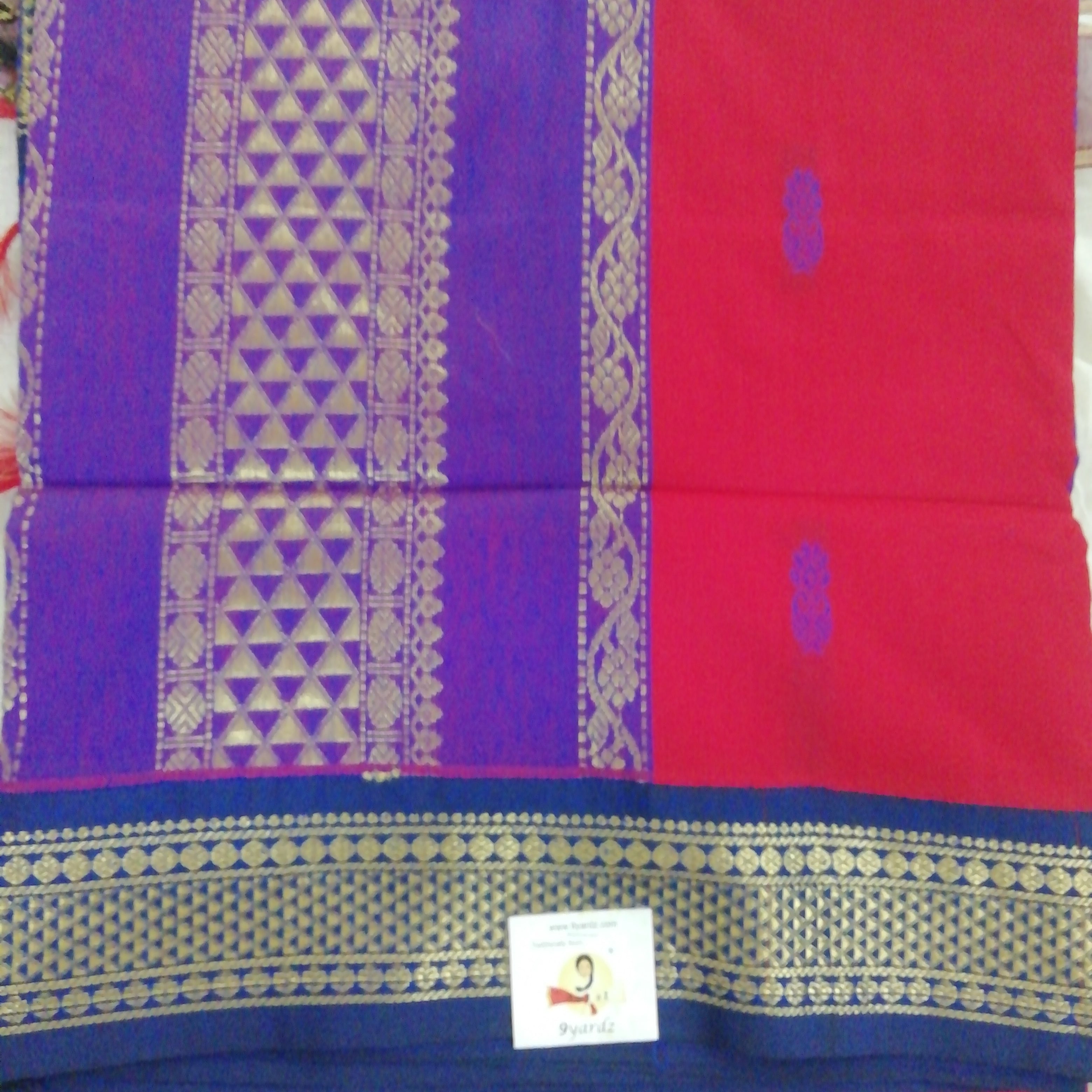 Kalyani cotton Thread work 6yardz