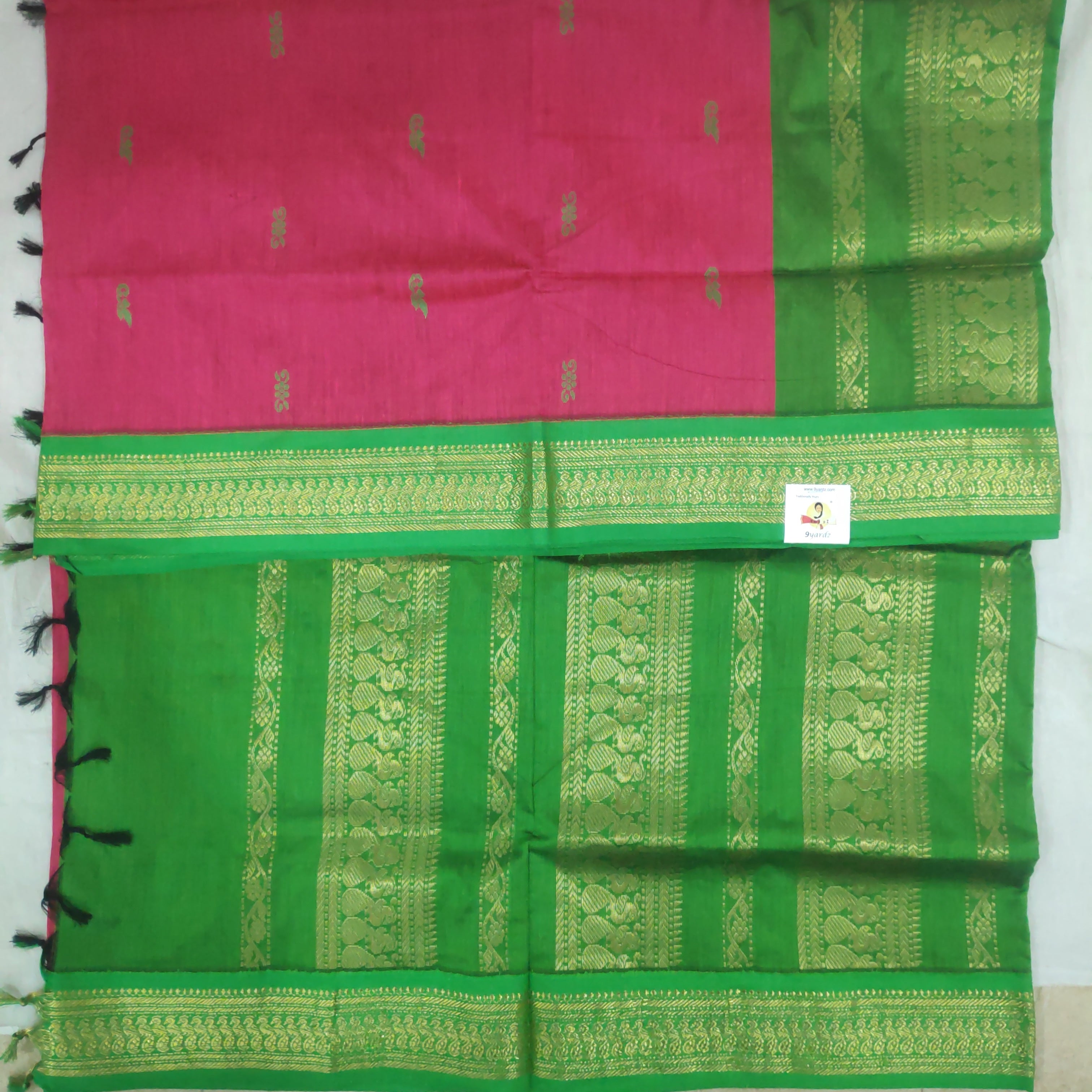 Kalyani cotton Thread work 6yardz