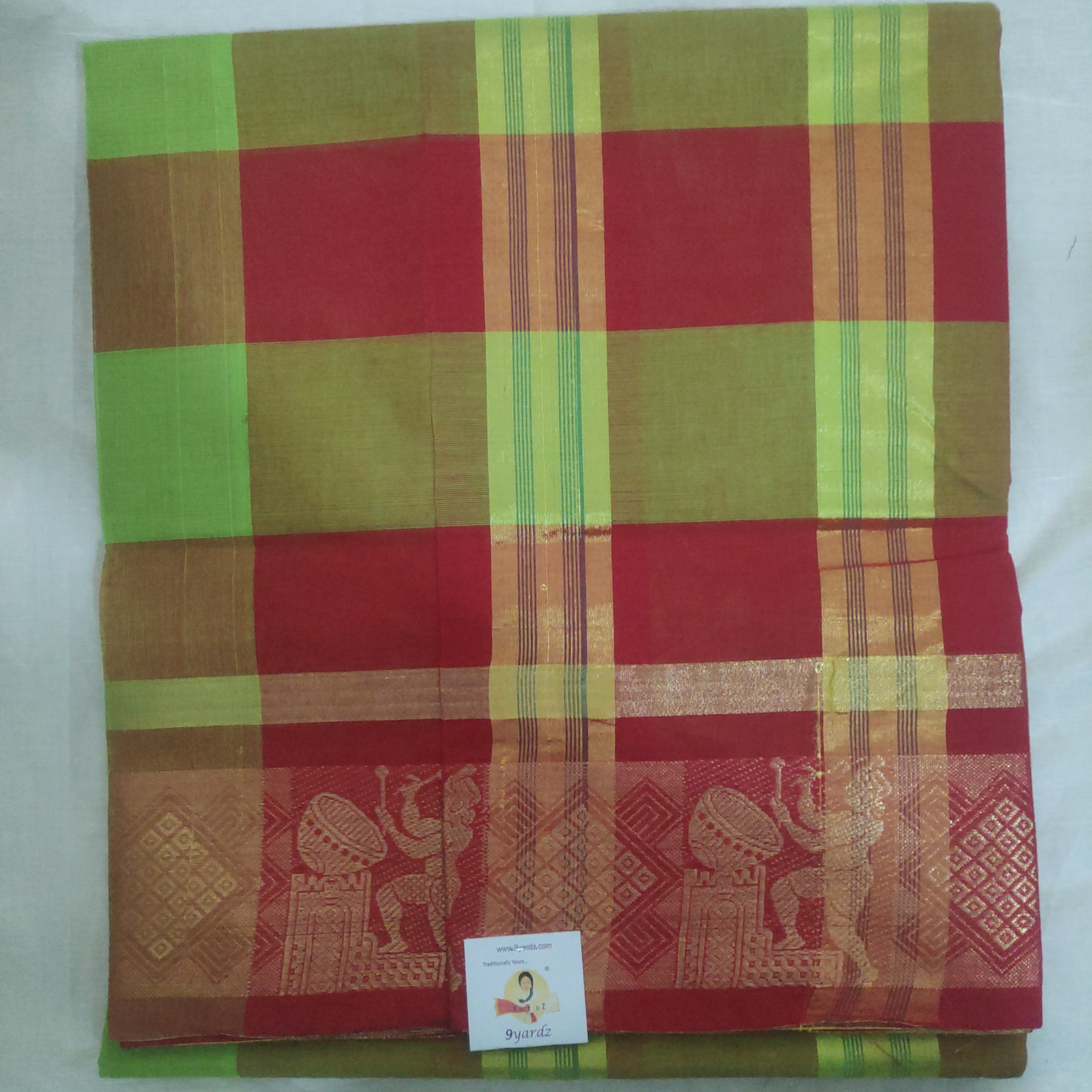 Chettinadu cotton Checked