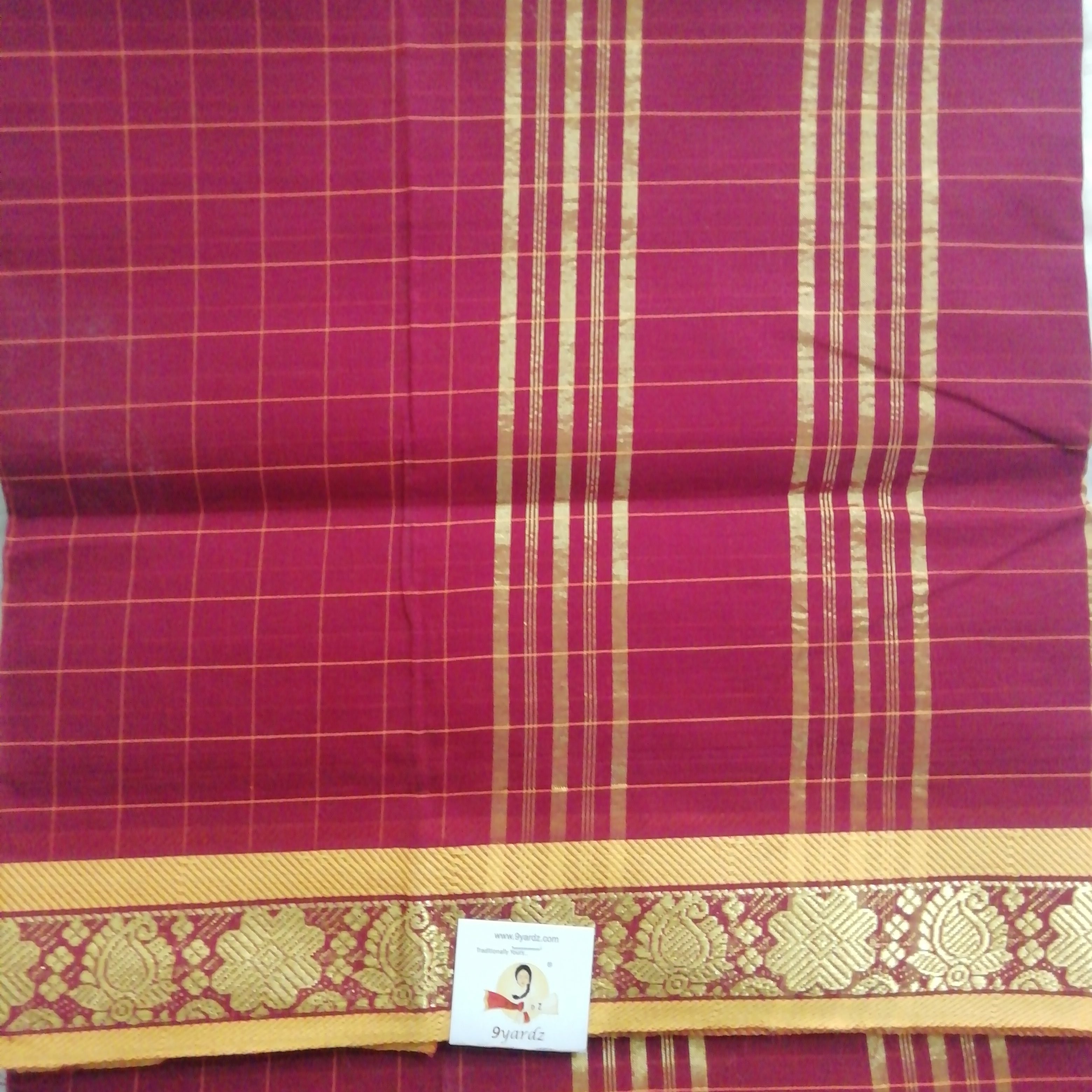 Chettinadu cotton Checked