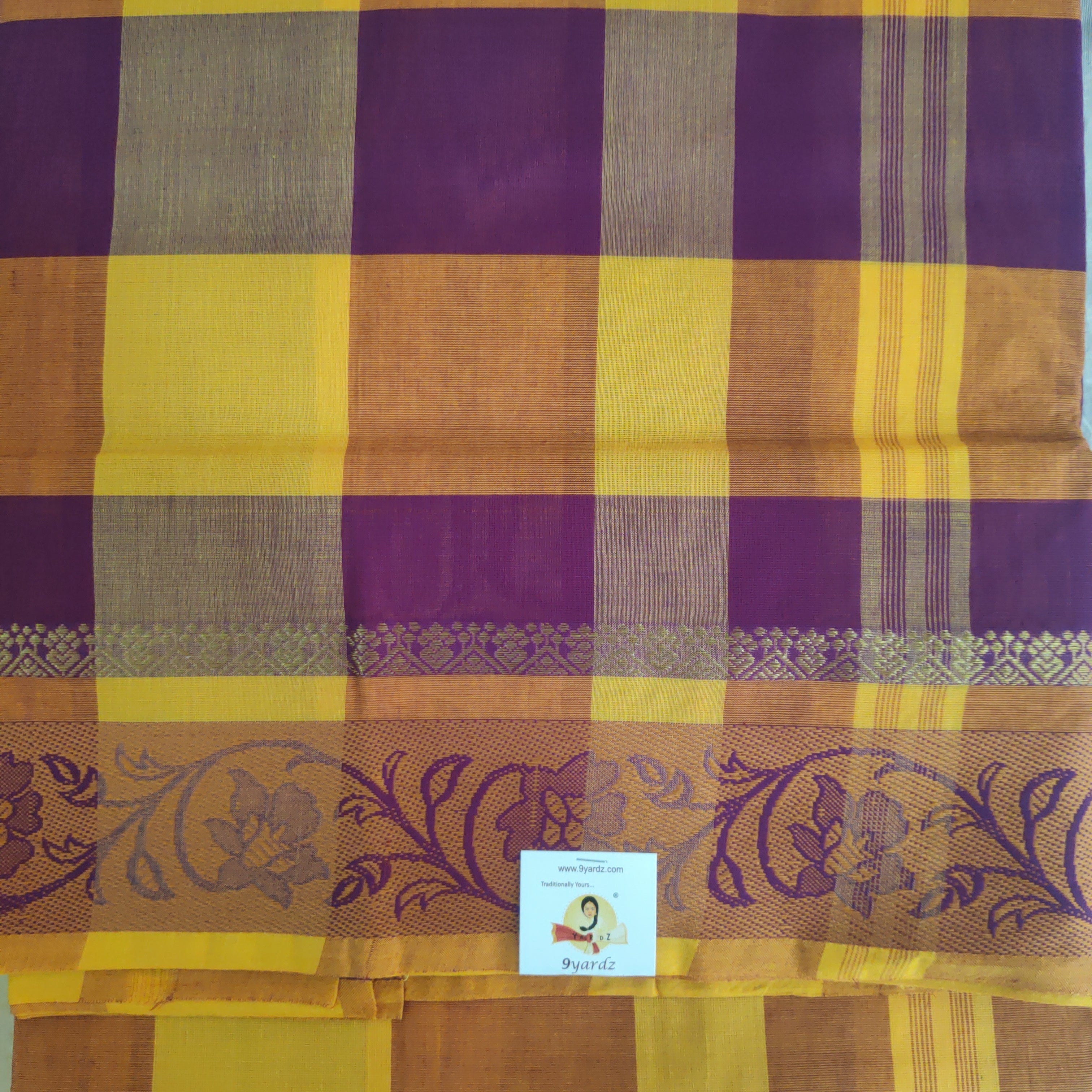 Chettinadu cotton Checked