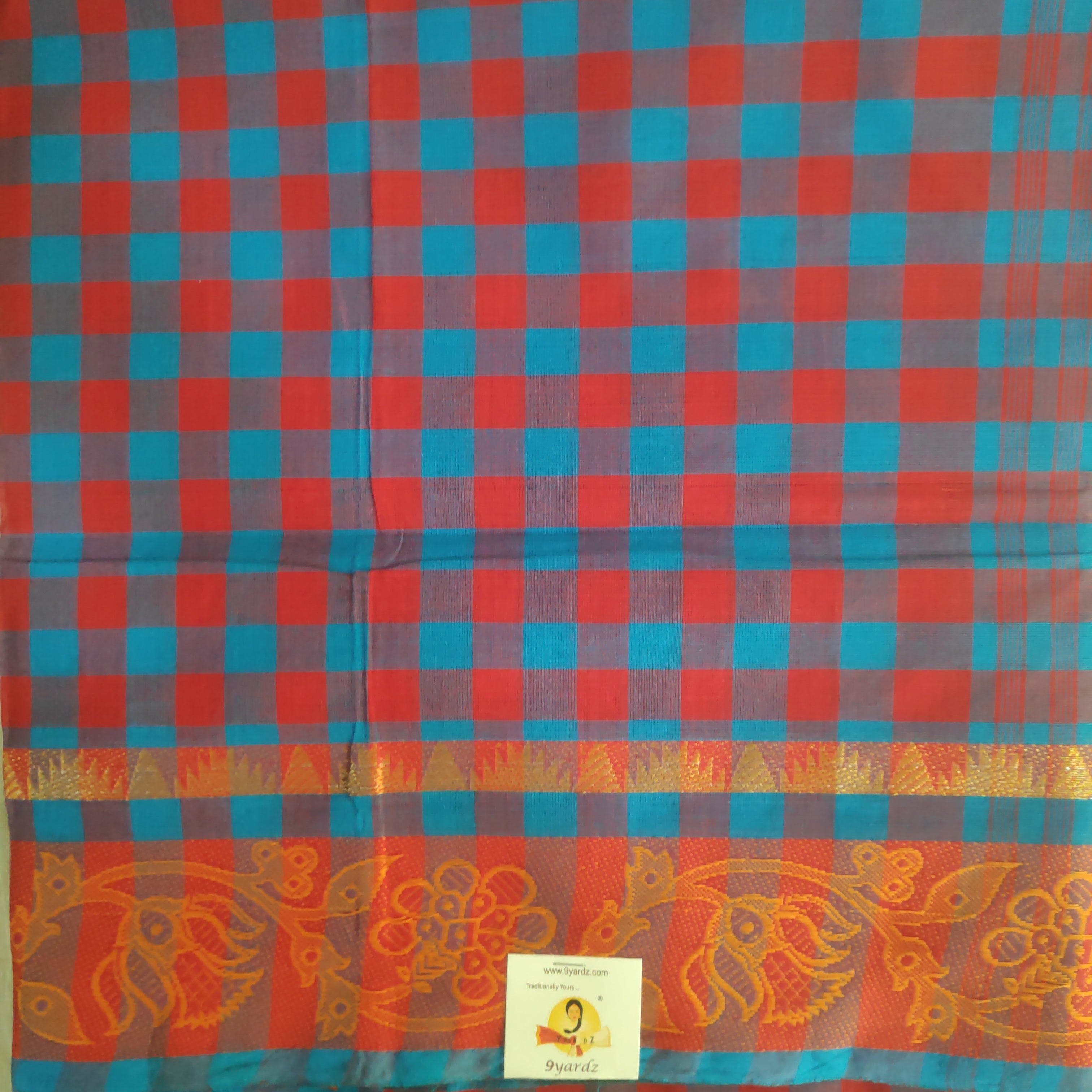 Chettinadu cotton Checked