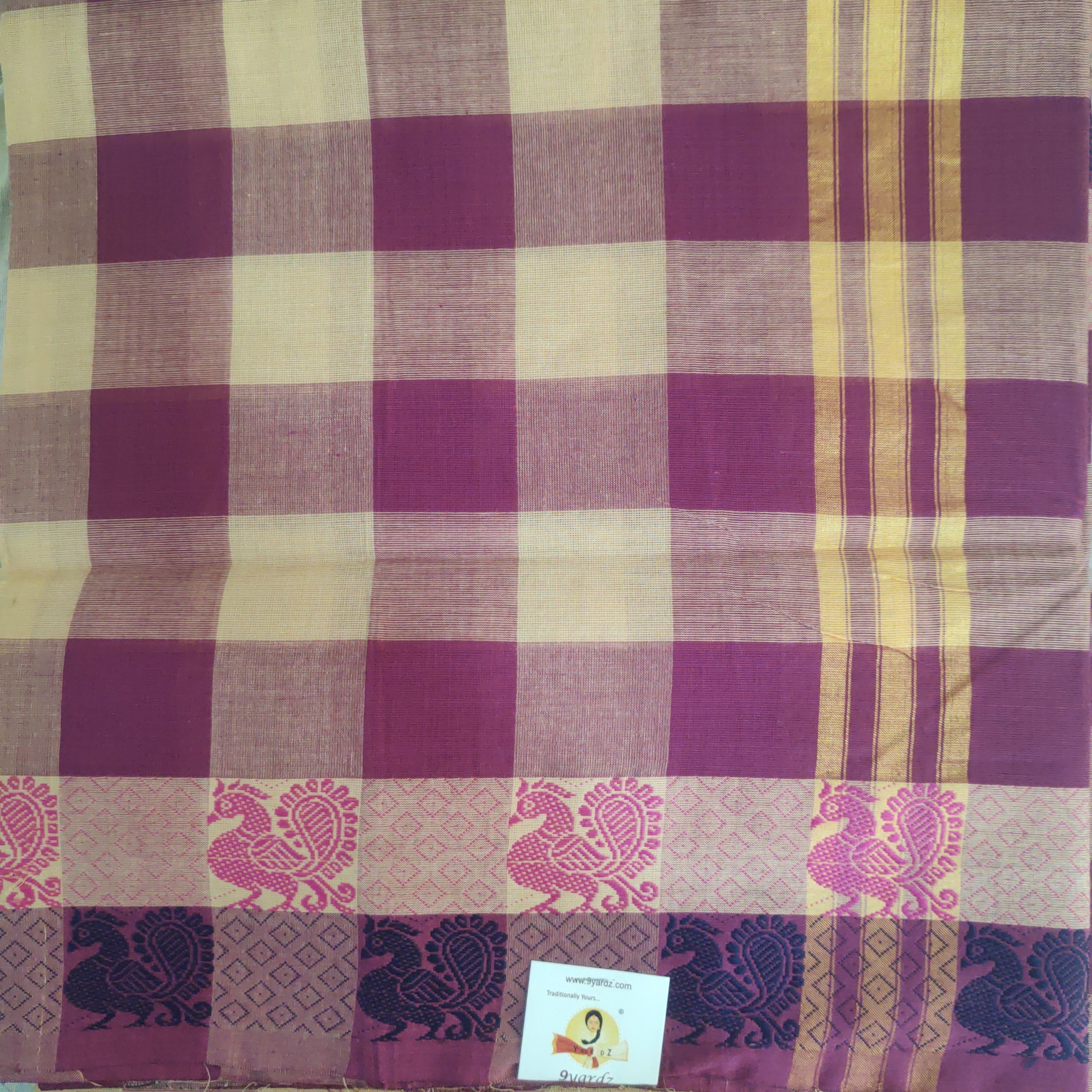 Chettinadu cotton Checked