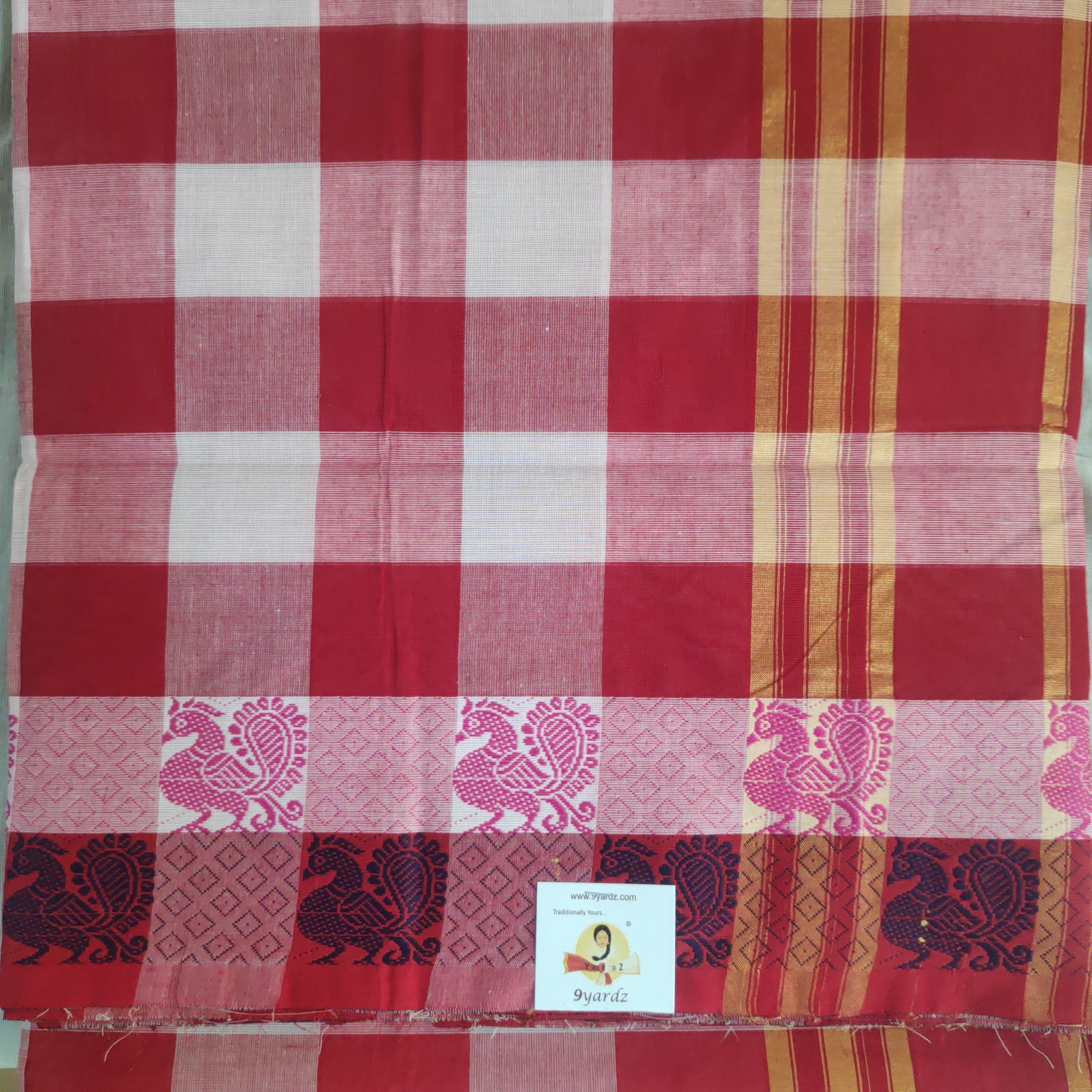 Chettinadu cotton Checked