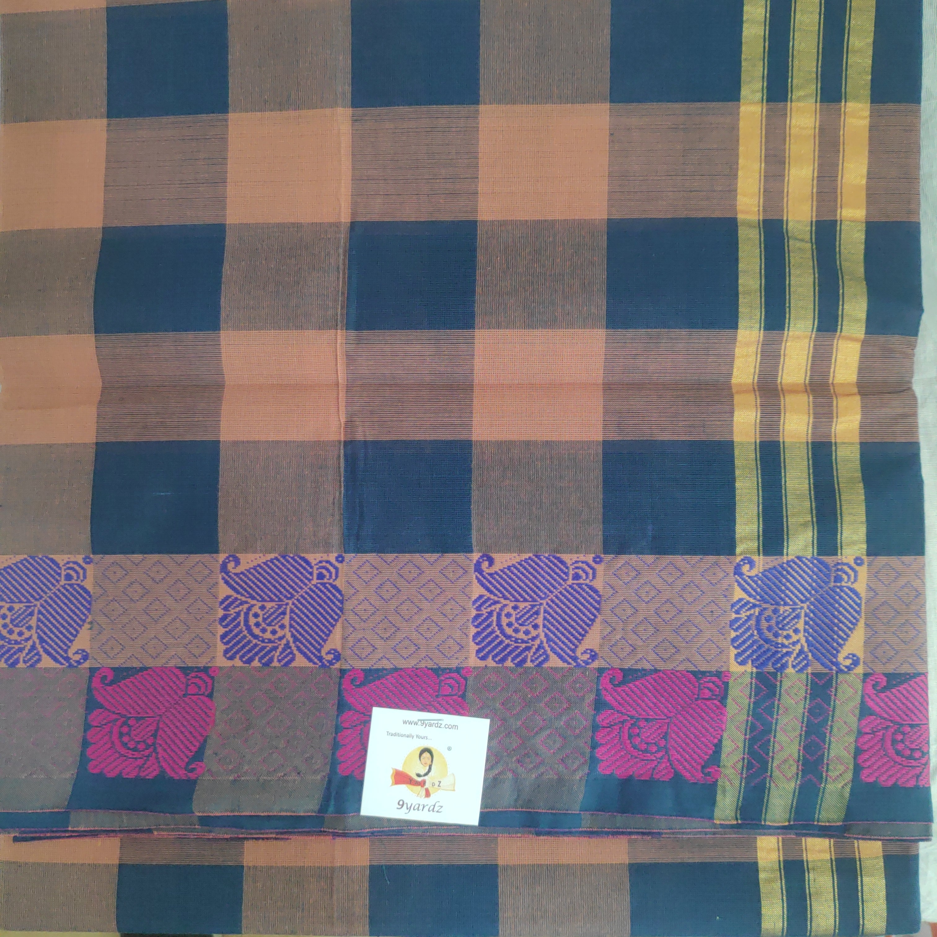 Chettinadu cotton Checked