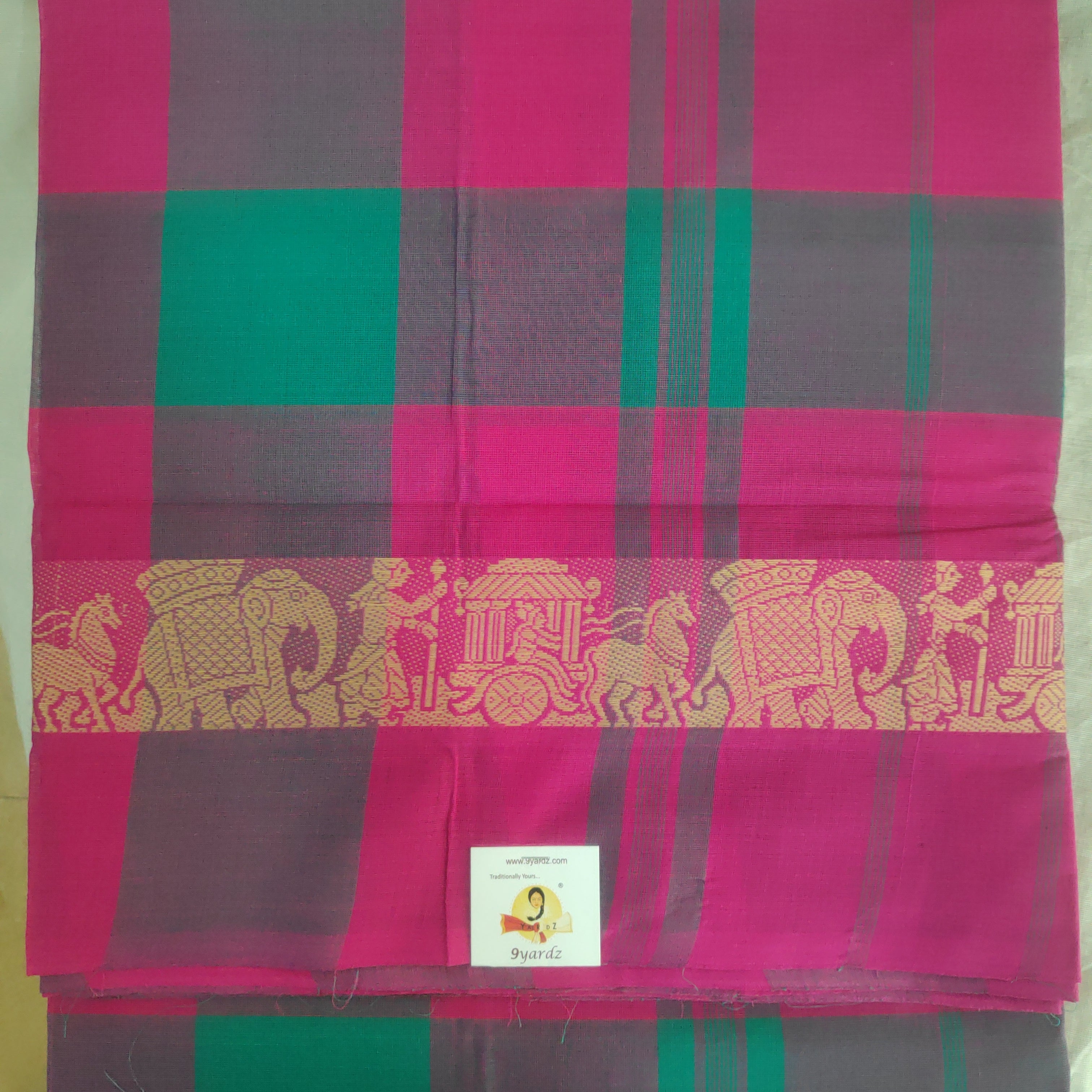 Chettinadu cotton Checked
