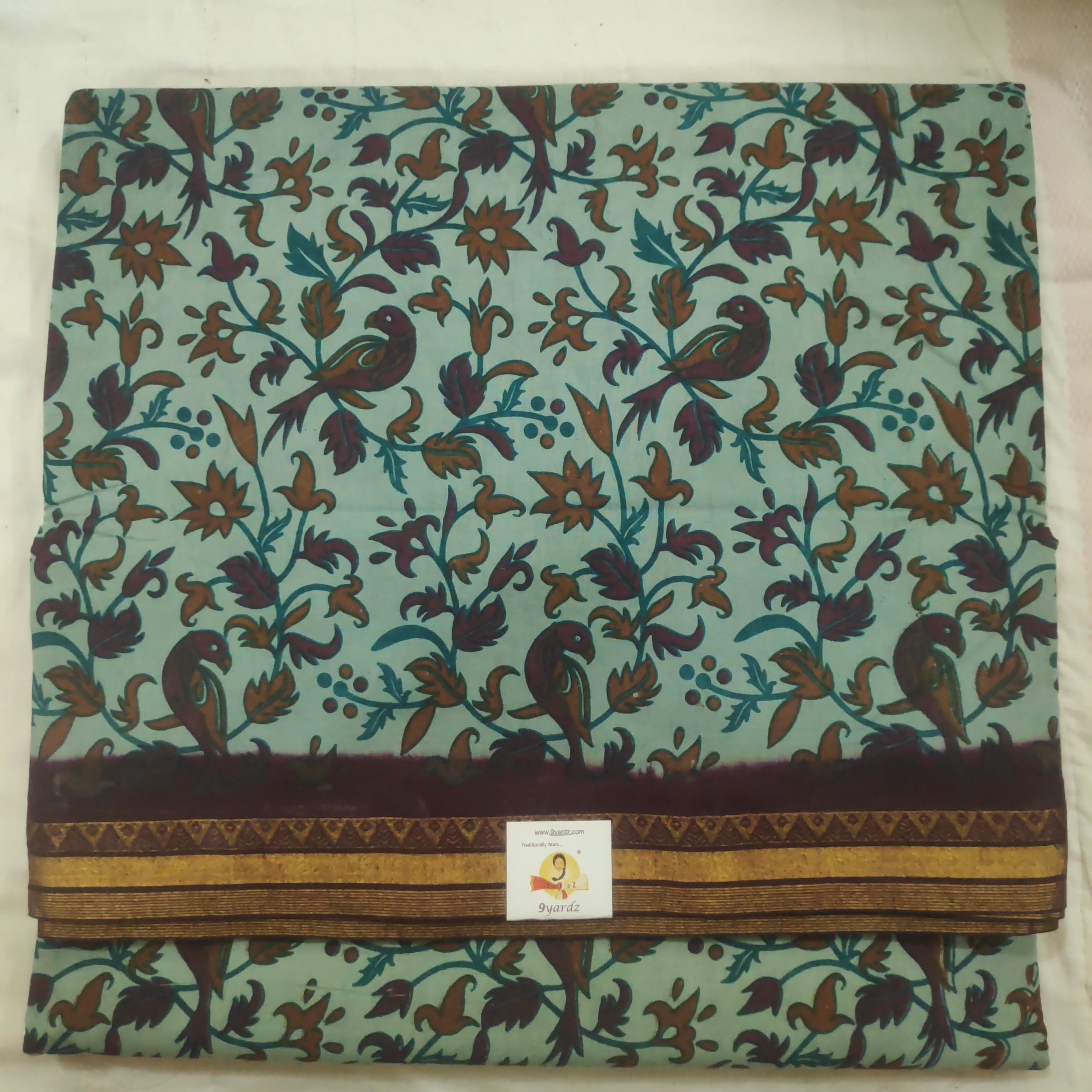 Sungudi cotton 10.5 yards madisar