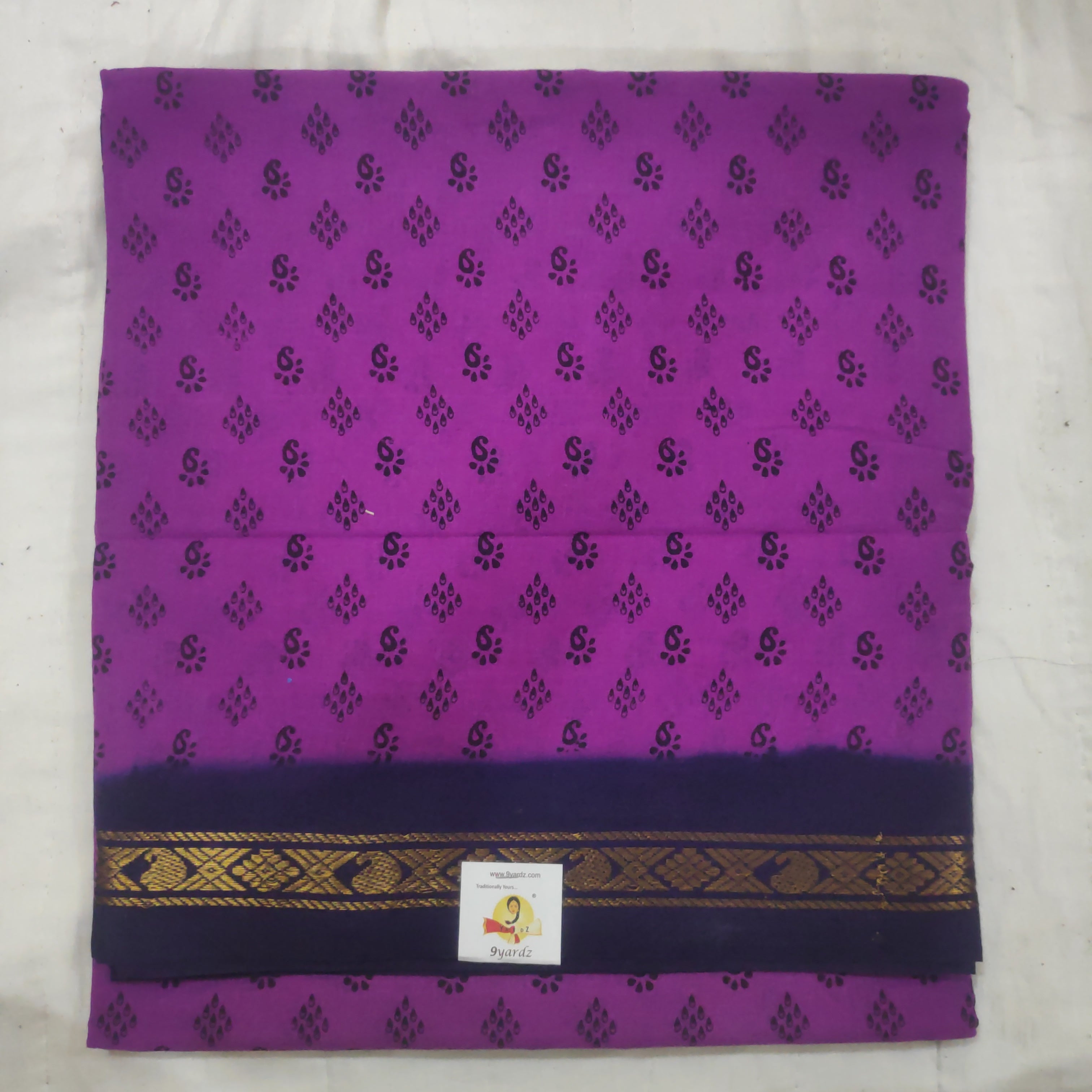 Sungudi cotton 6 yards