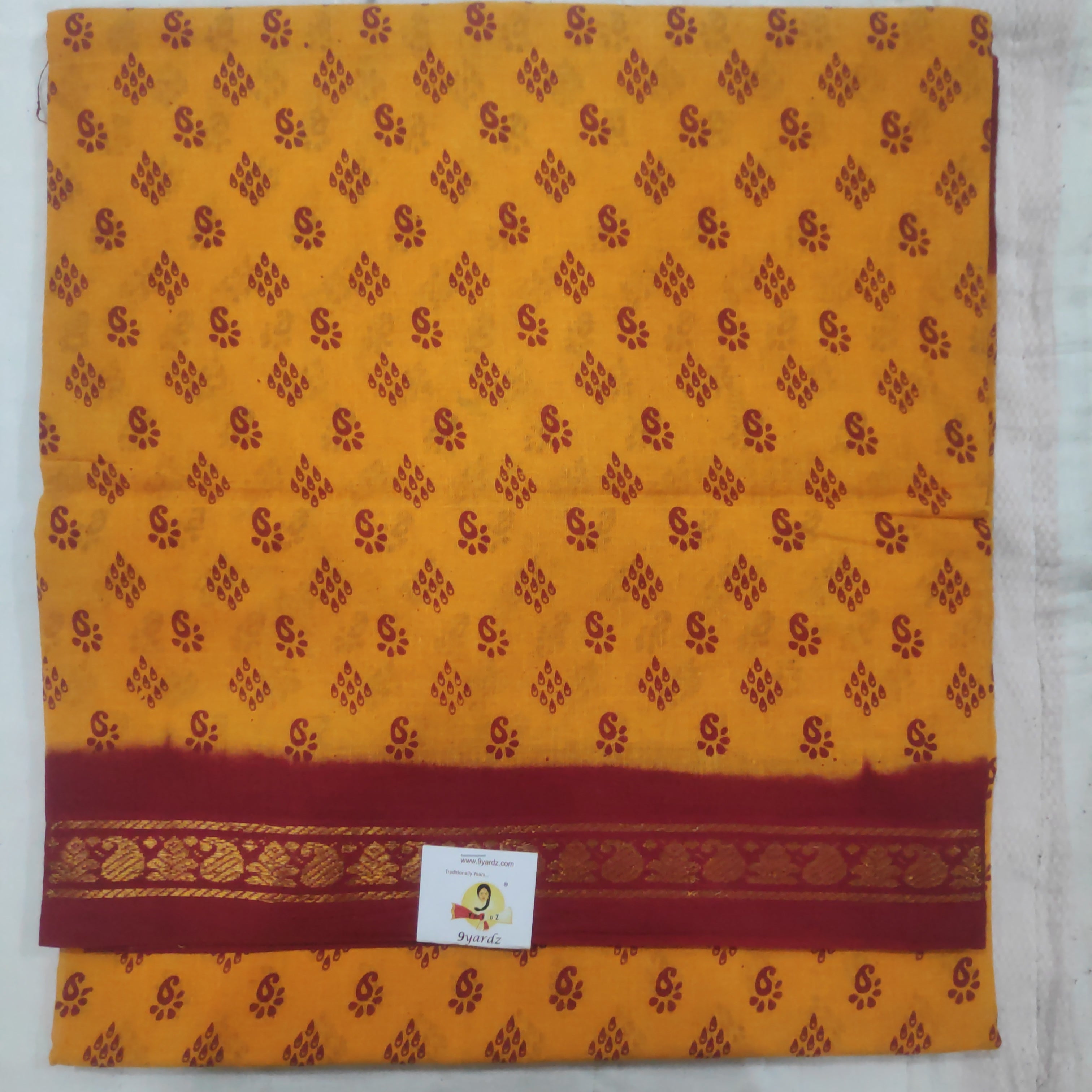 Sungudi cotton 6 yards