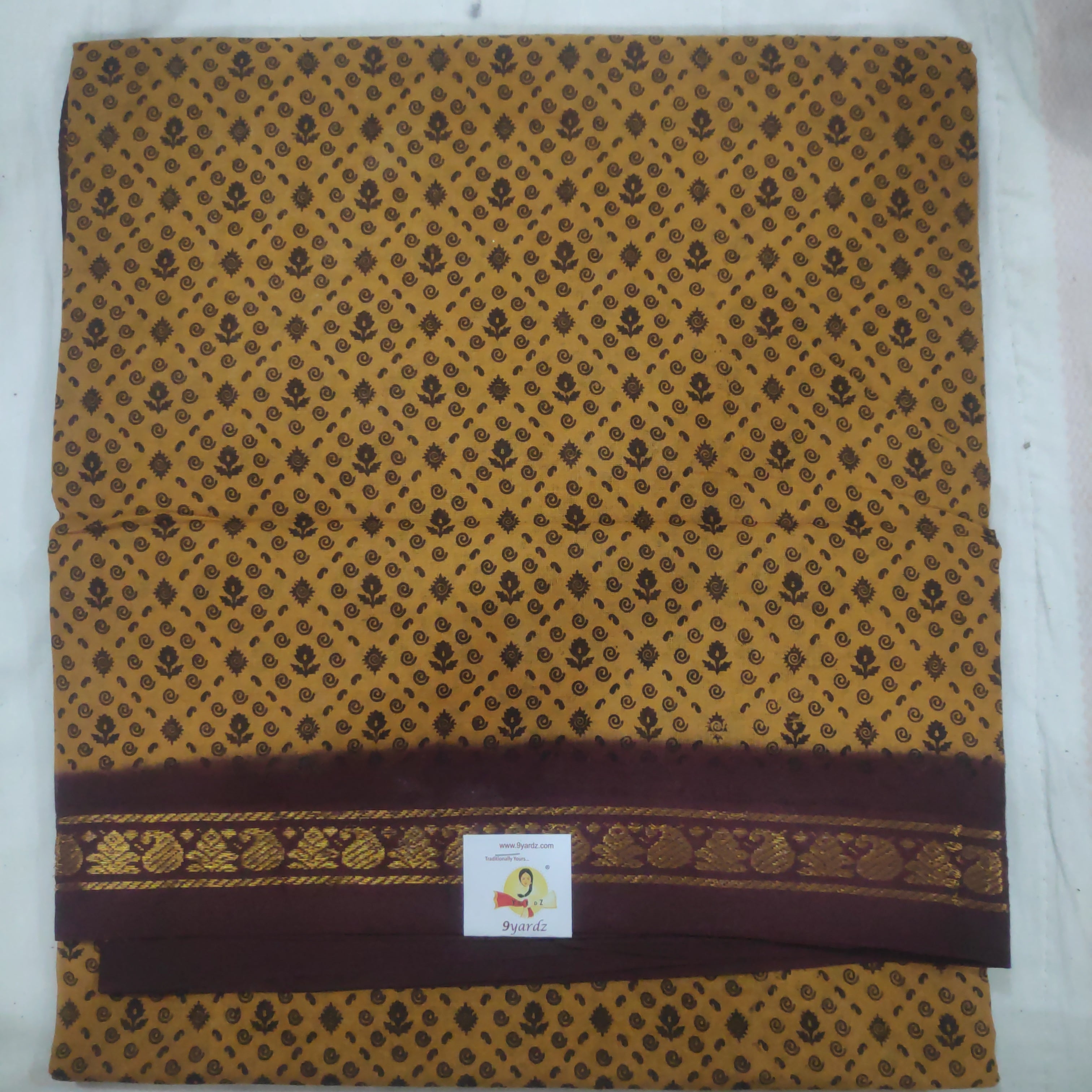 Sungudi cotton 6 yards