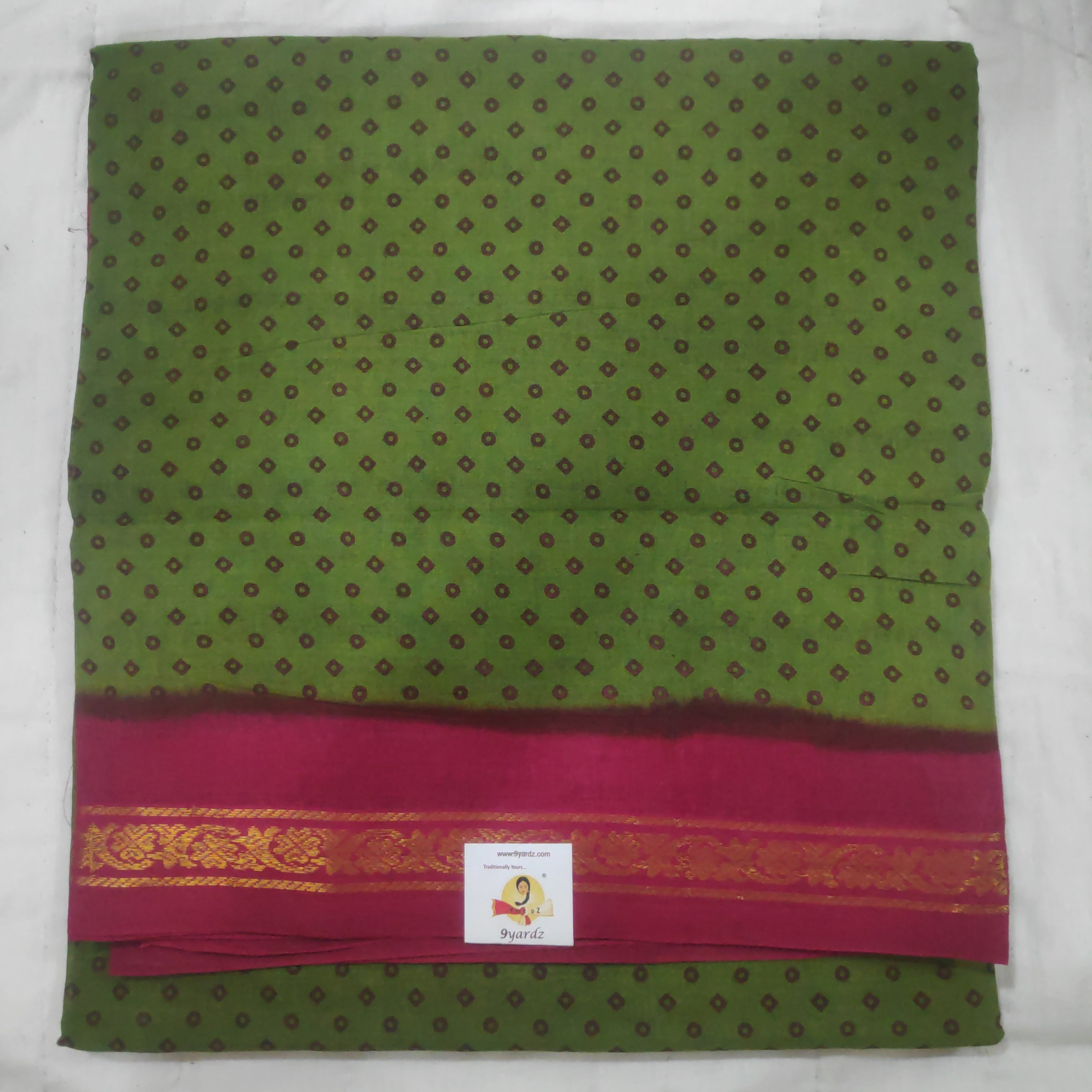 Sungudi cotton 6 yards