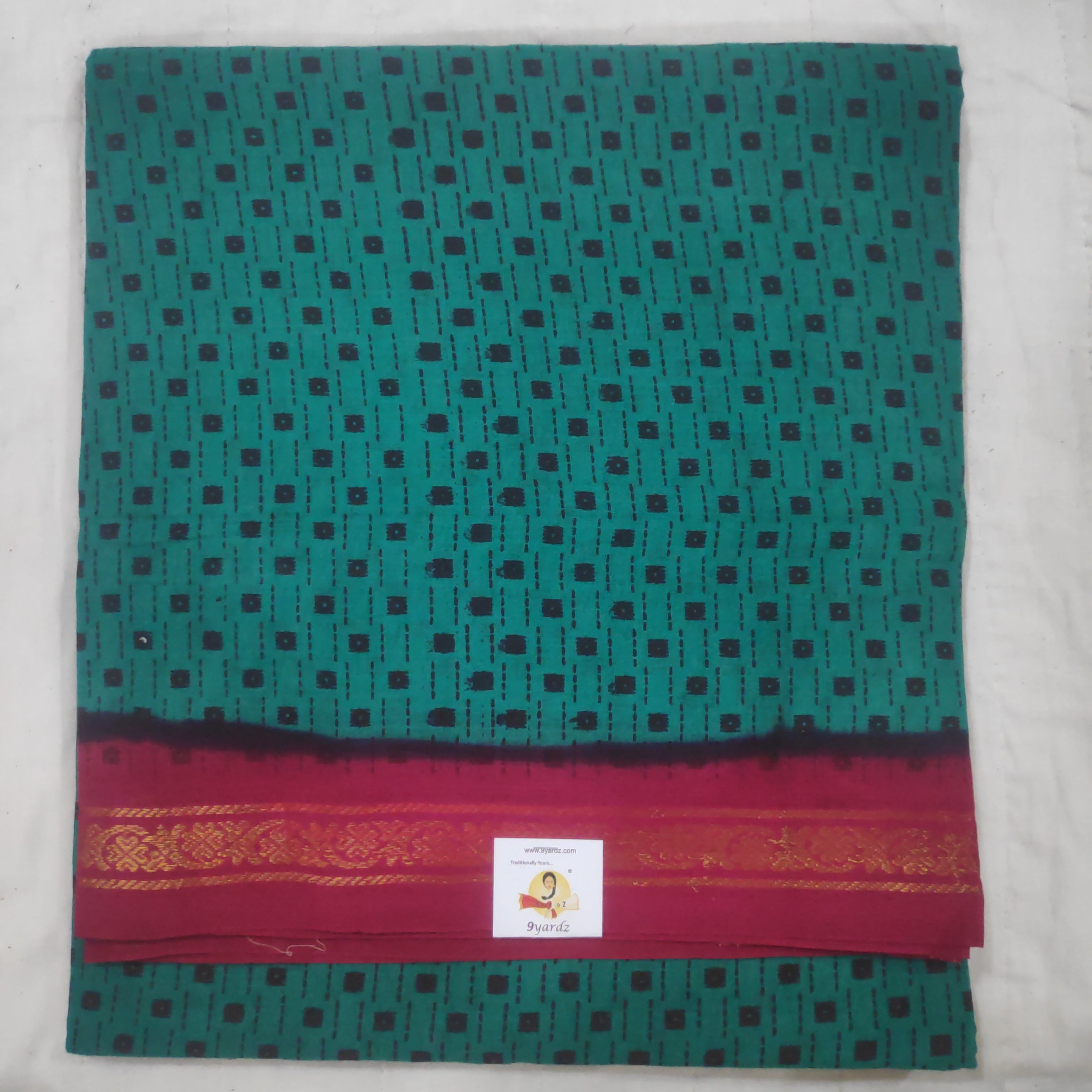 Sungudi cotton 6 yards