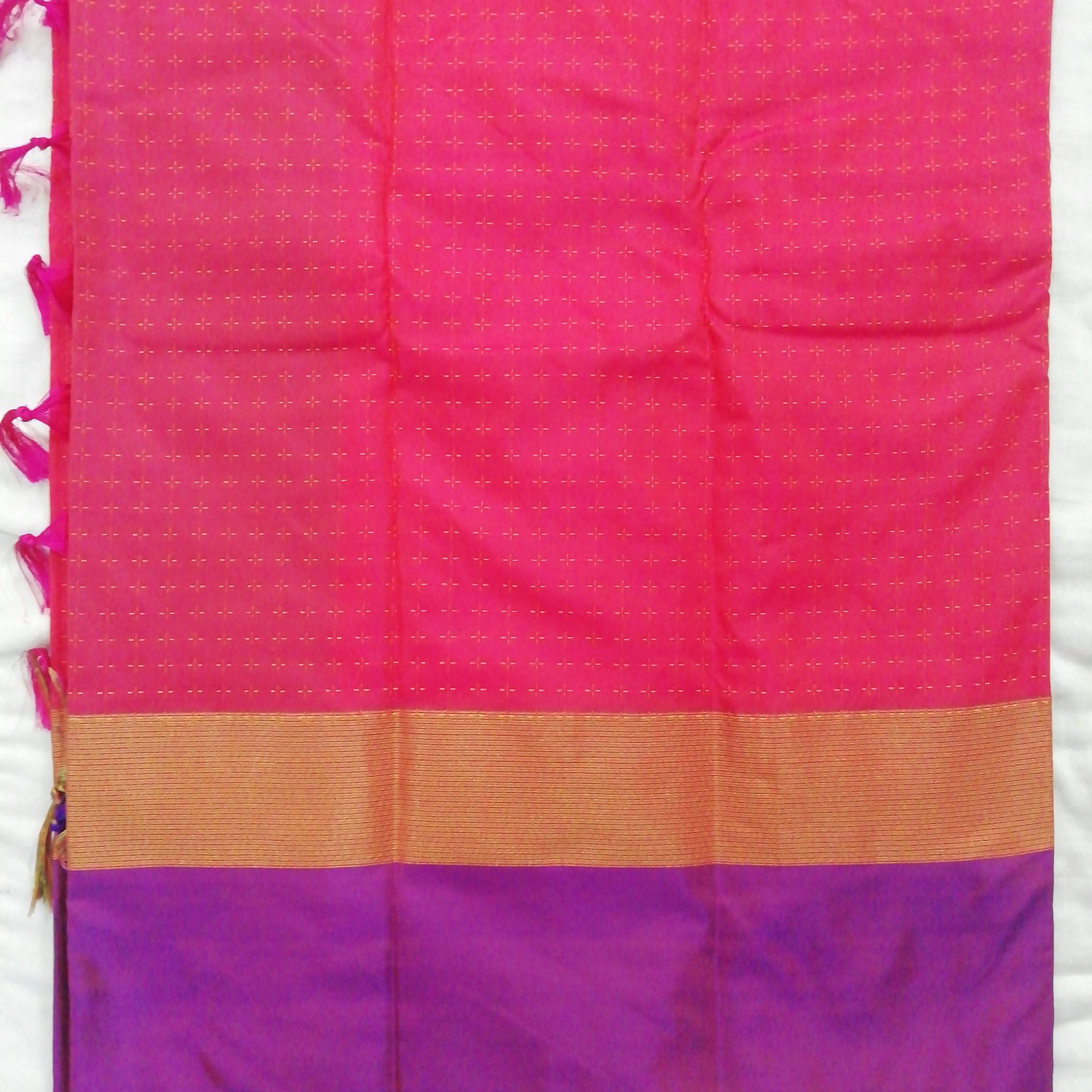 Fancy poly sarees
