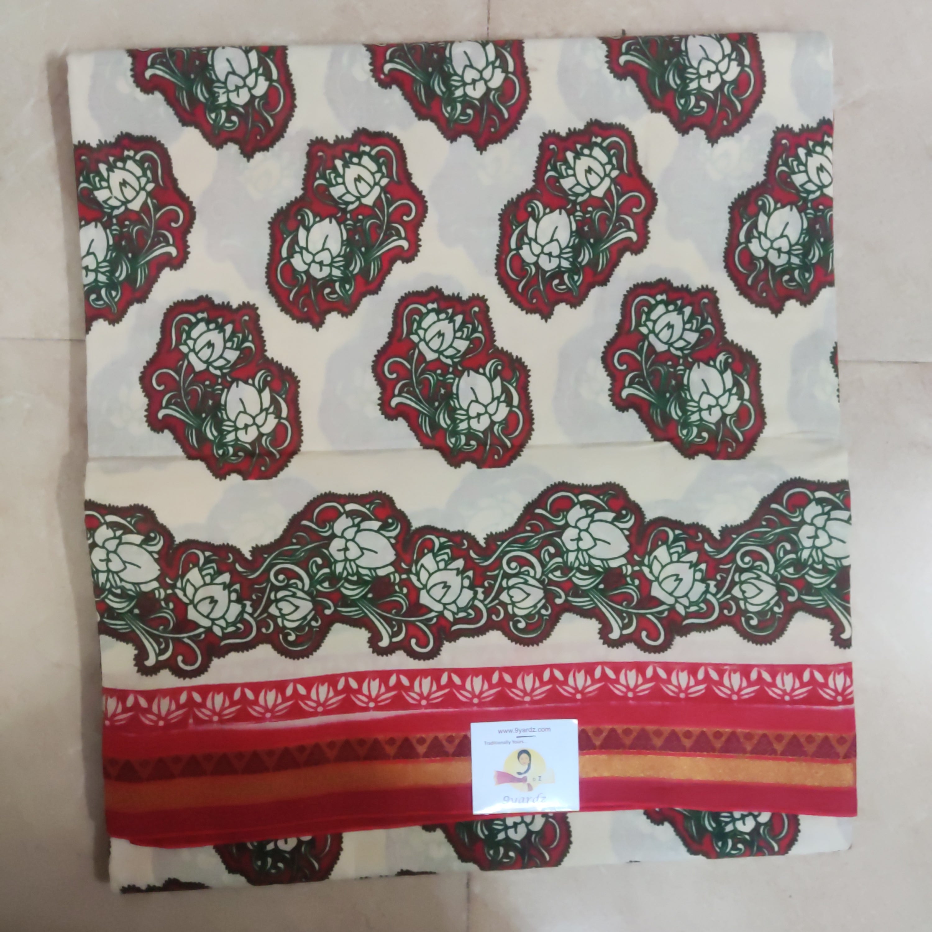 Sungudi cotton 6 yards