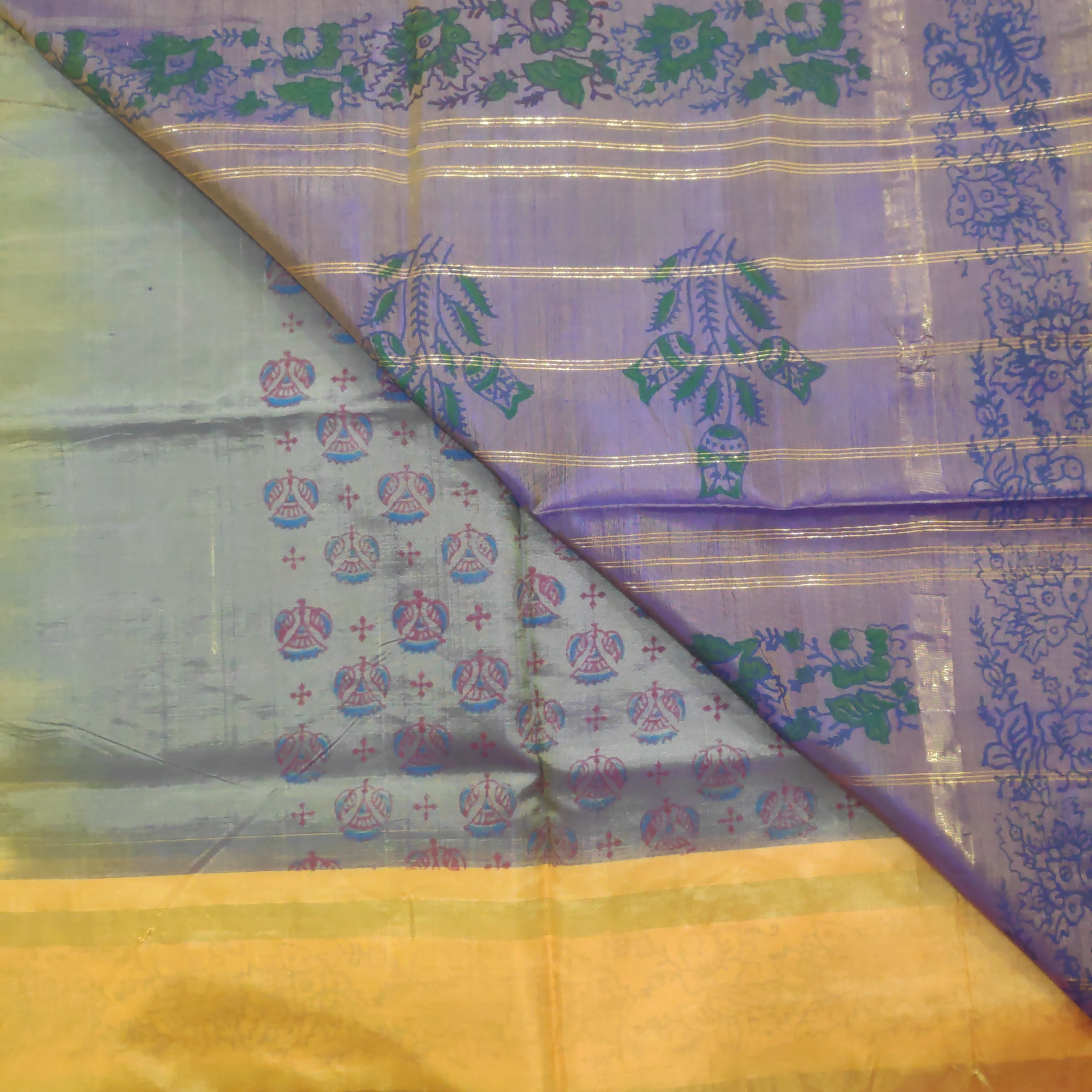 Printed Chinallampattu madisar 10yardz