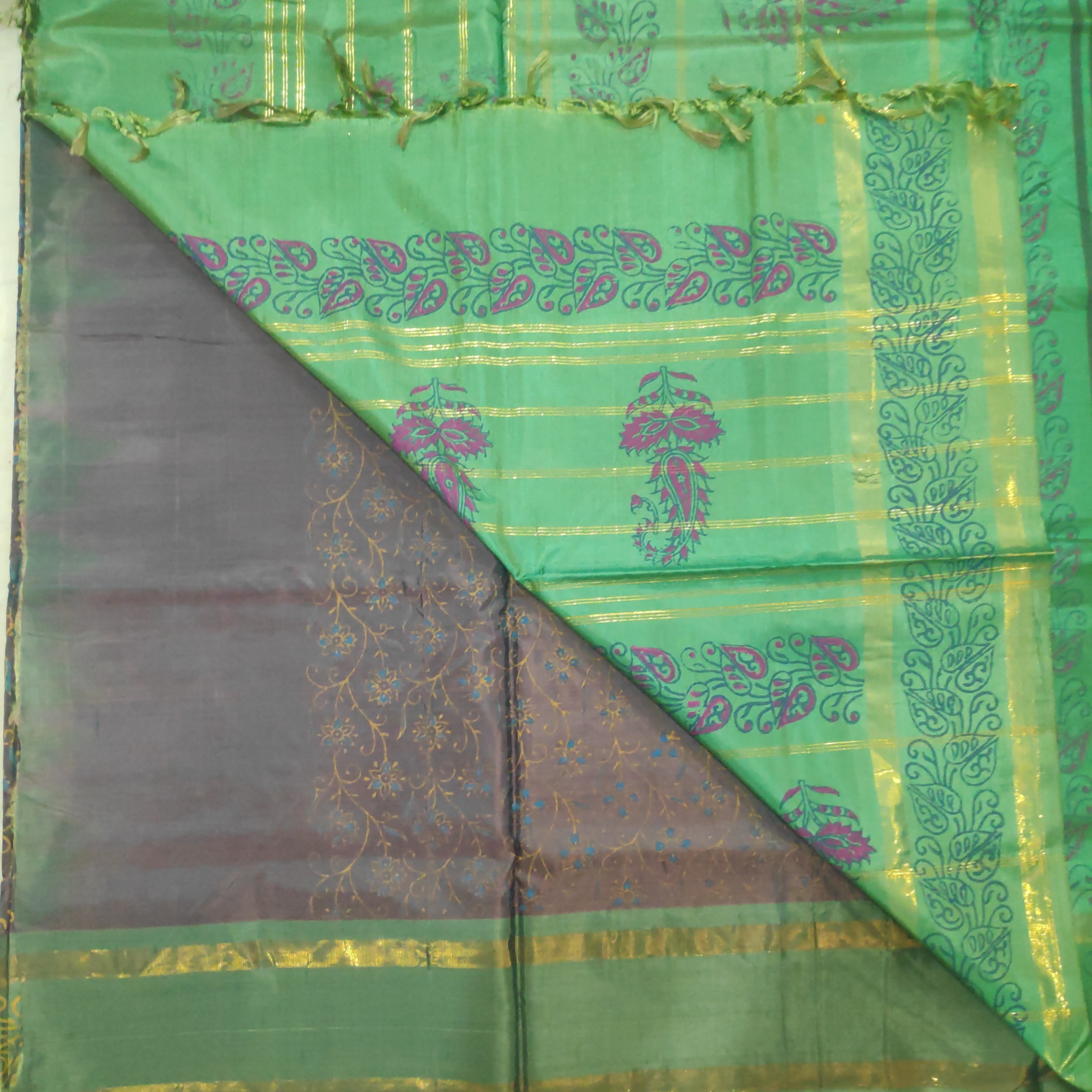 Printed Chinallampattu madisar 10yardz
