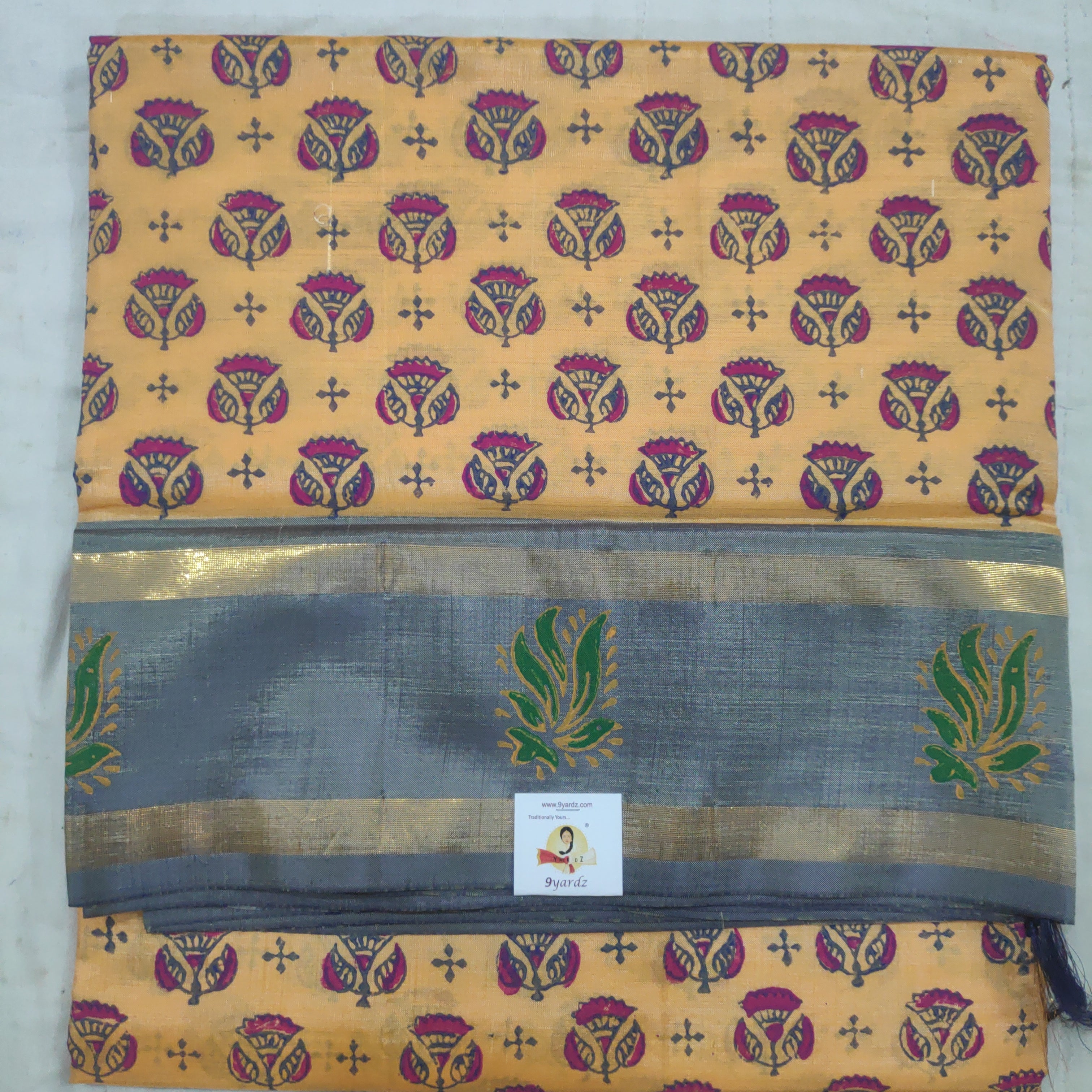 Printed Chinallampattu madisar 10yardz