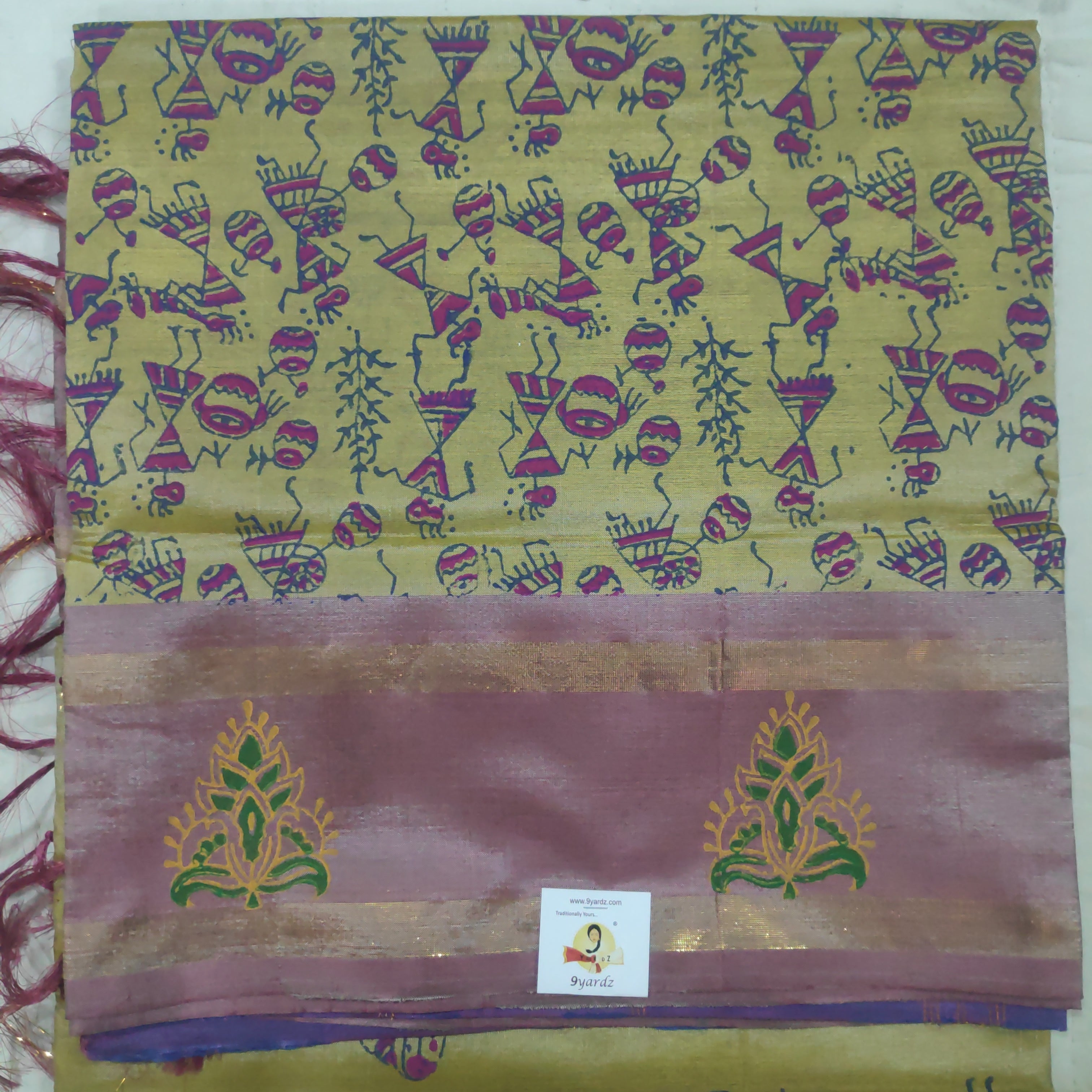 Printed Chinallampattu madisar 10yardz