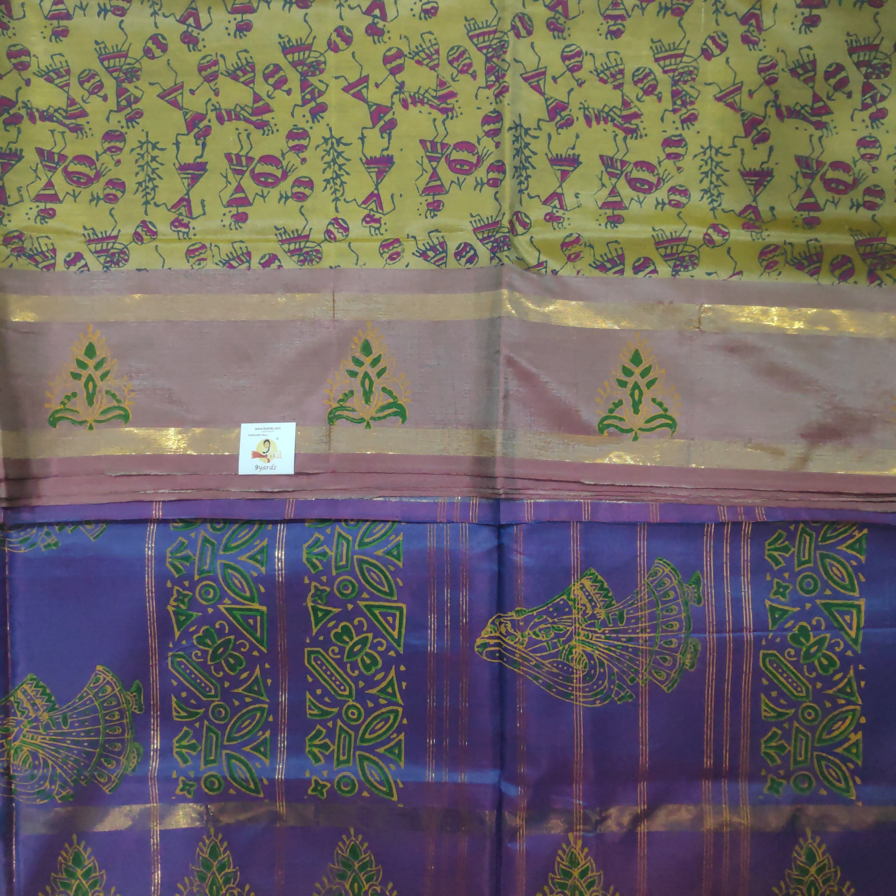 Printed Chinallampattu madisar 10yardz