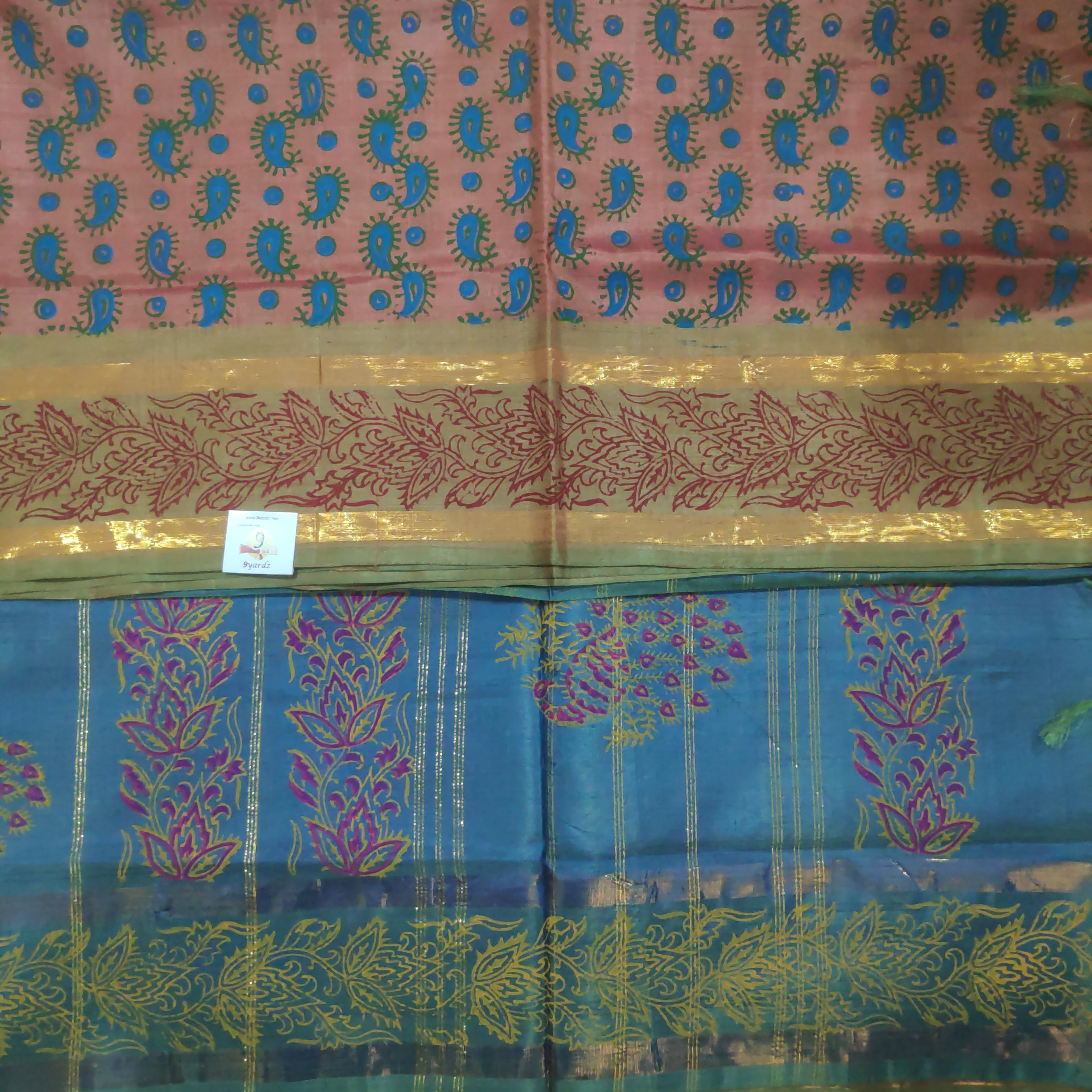 Printed Chinallampattu madisar 10yardz