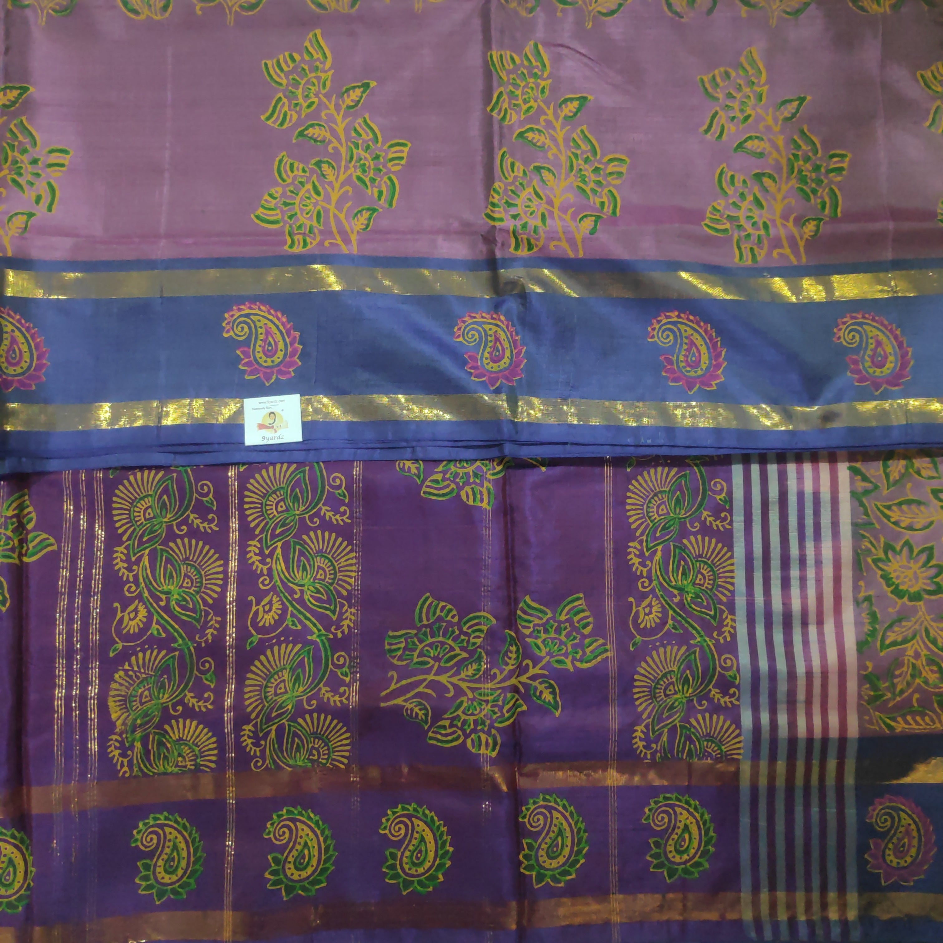 Printed Chinallampattu madisar 10yardz