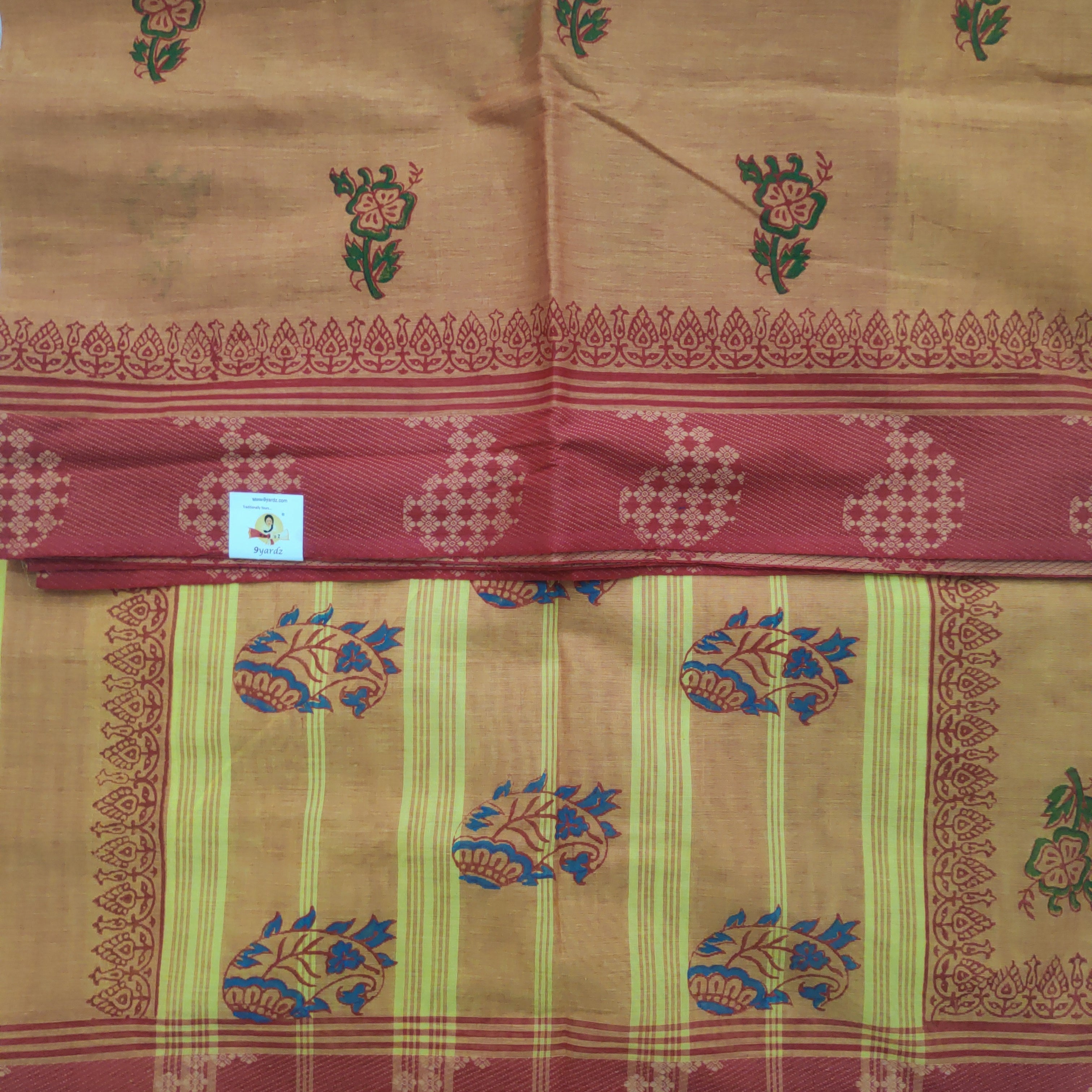 Chettinadu cotton Printed