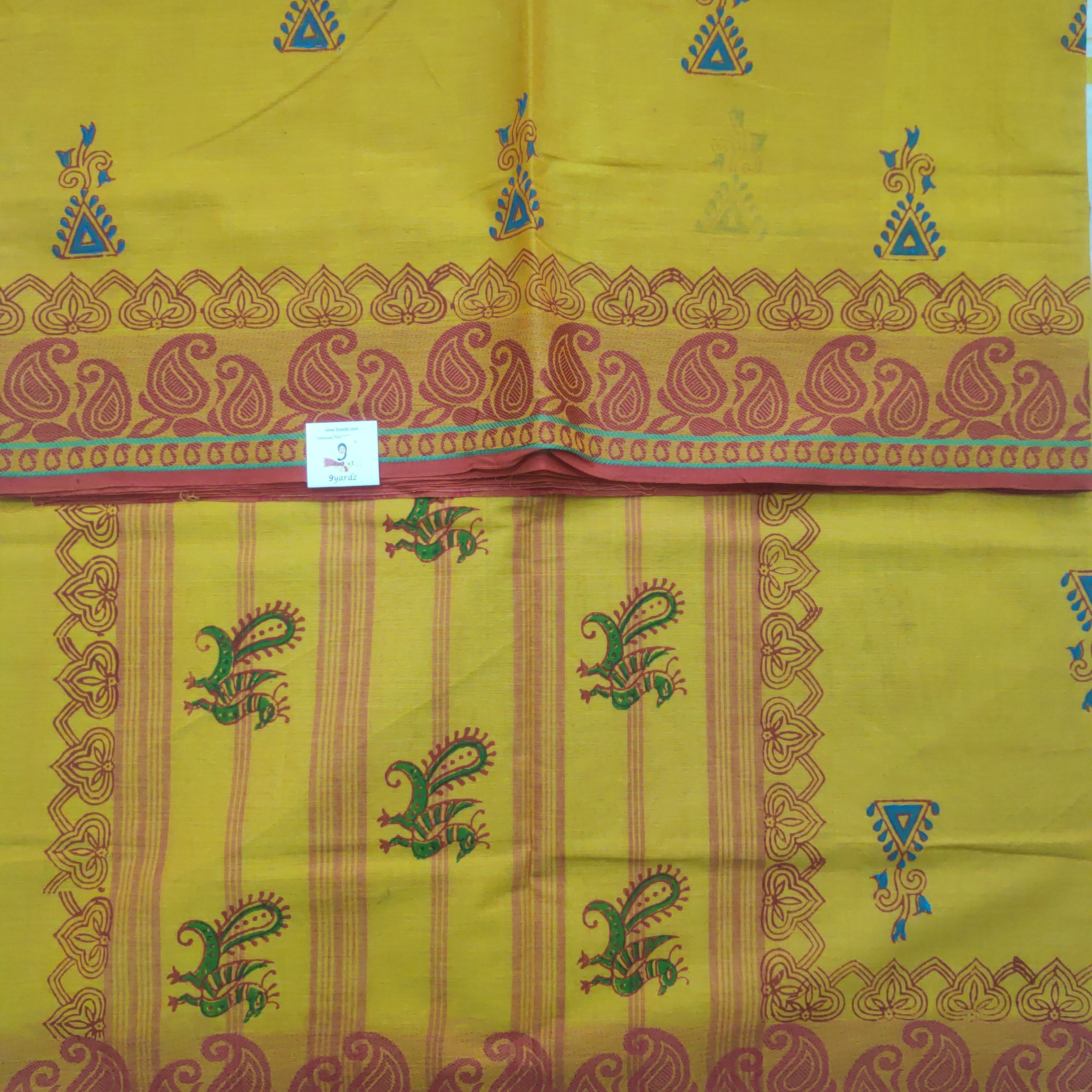 Chettinadu cotton Printed