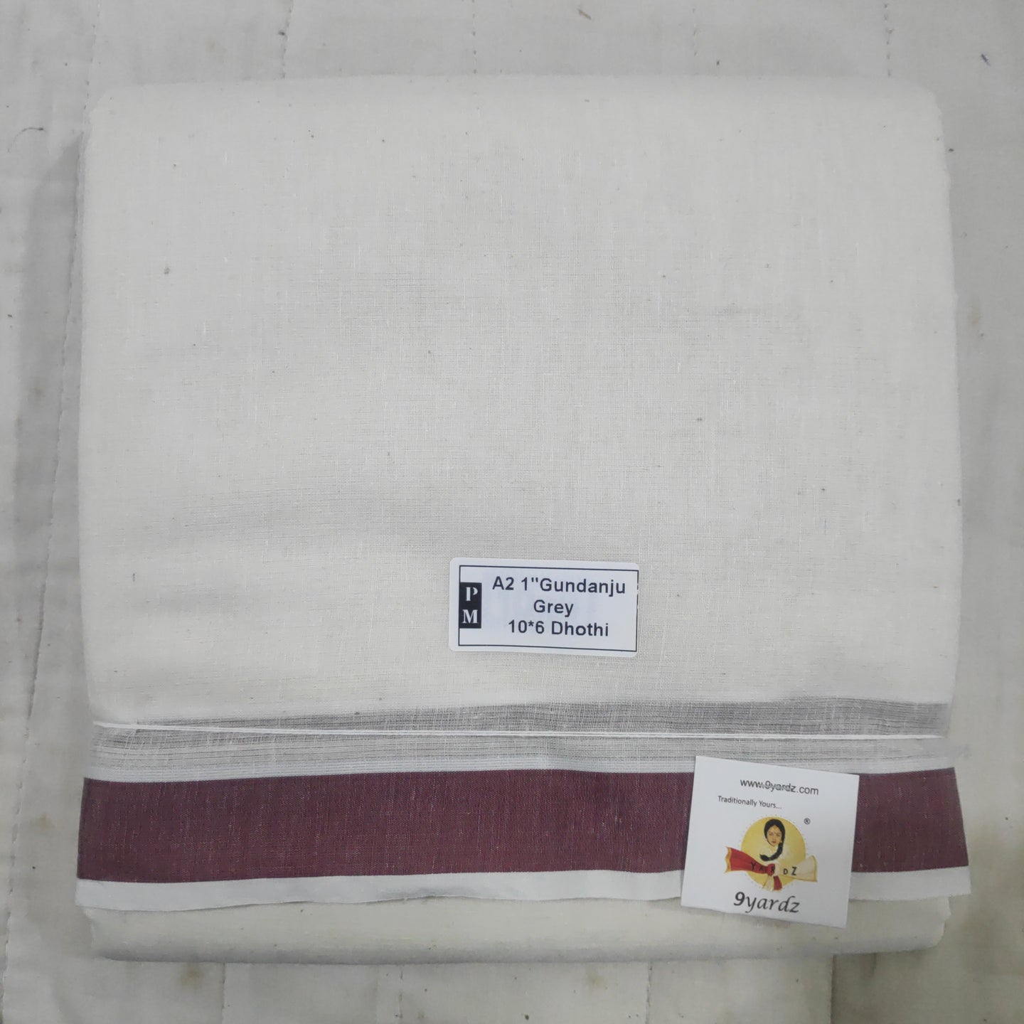 Nagari Cotton Dhothi 10*6