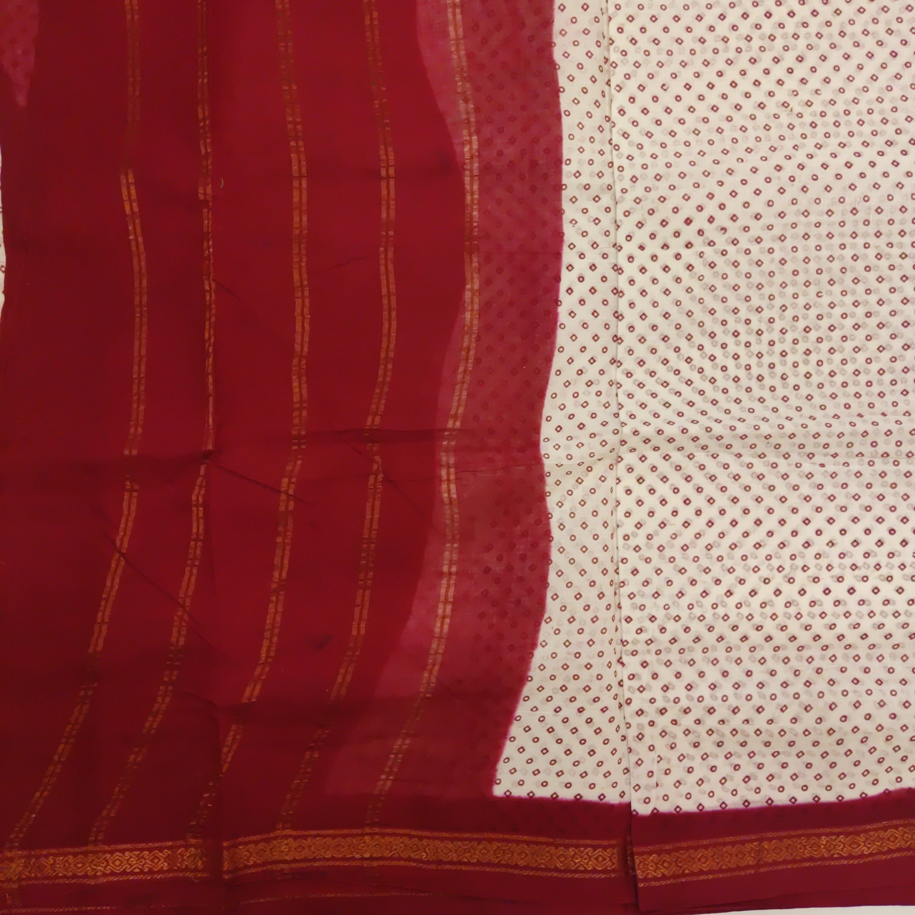 Sungudi cotton 12 yardz