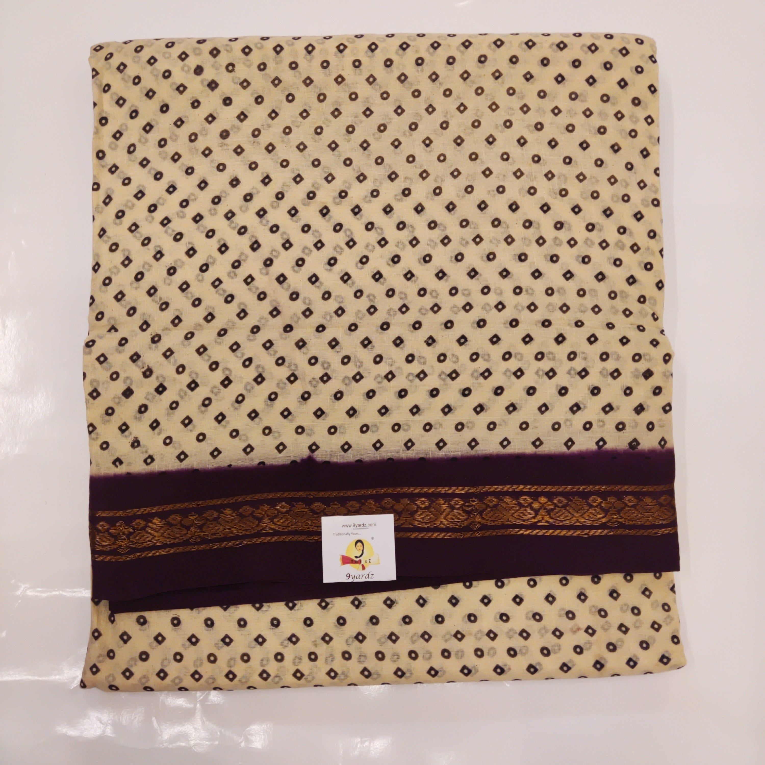 Sungudi cotton 12 yardz