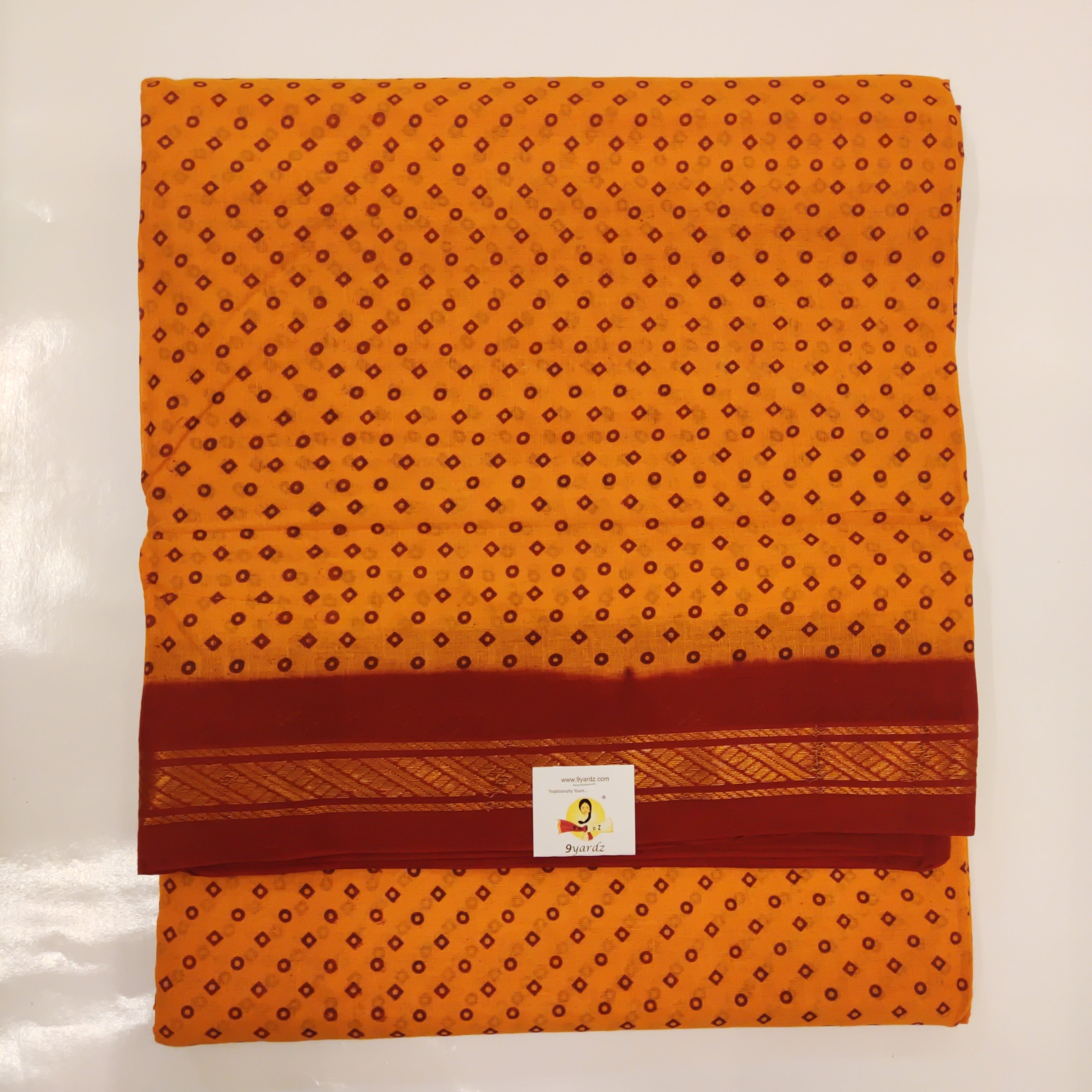 Sungudi cotton 12 yardz