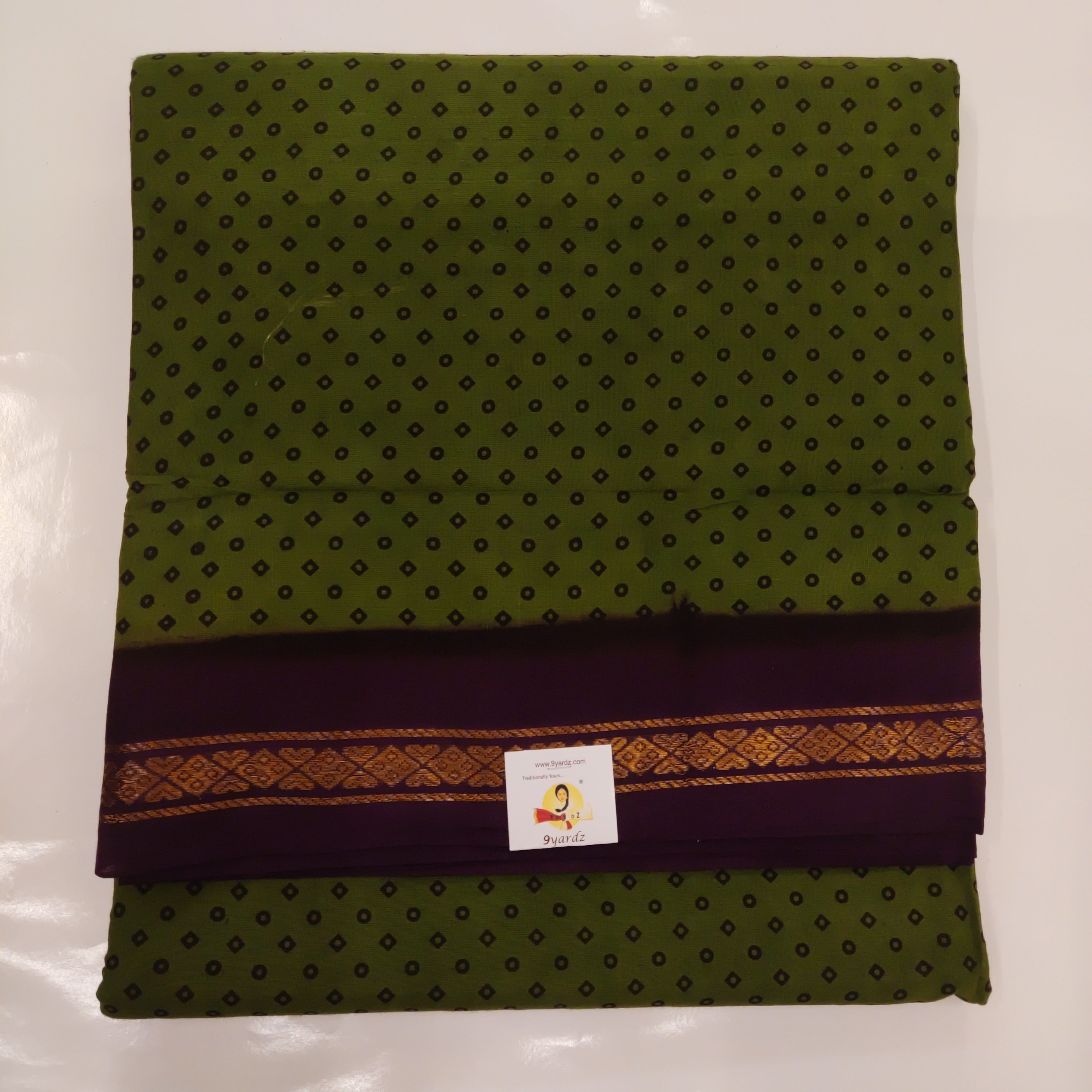 Sungudi cotton 12 yardz
