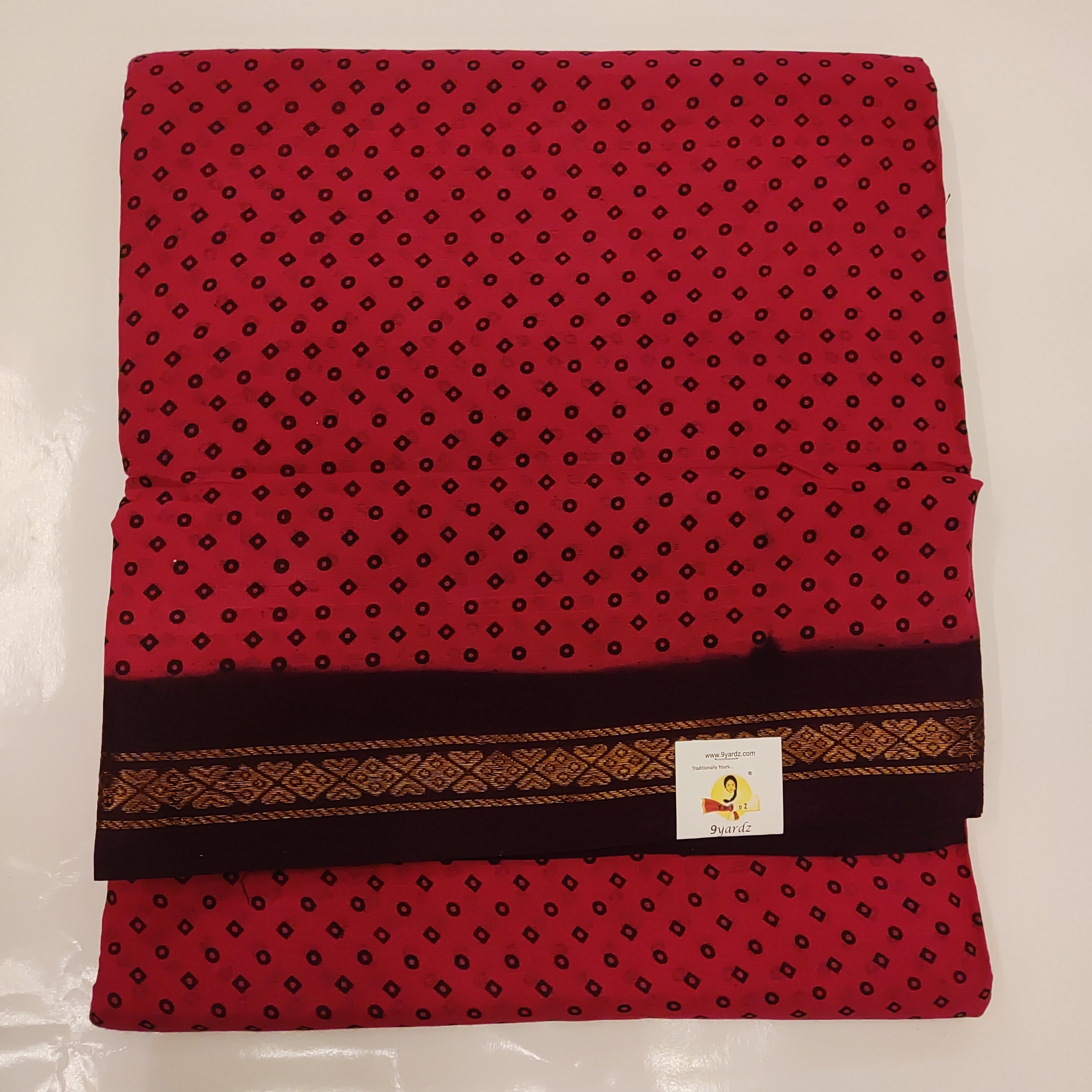 Sungudi cotton 12 yardz