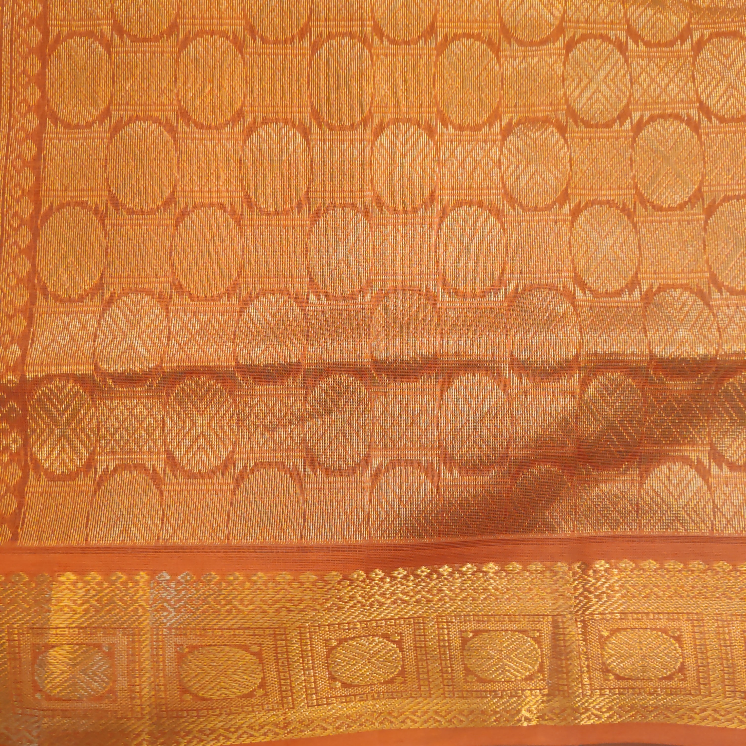 Pure silk cotton- embossed, 10 yards madisar