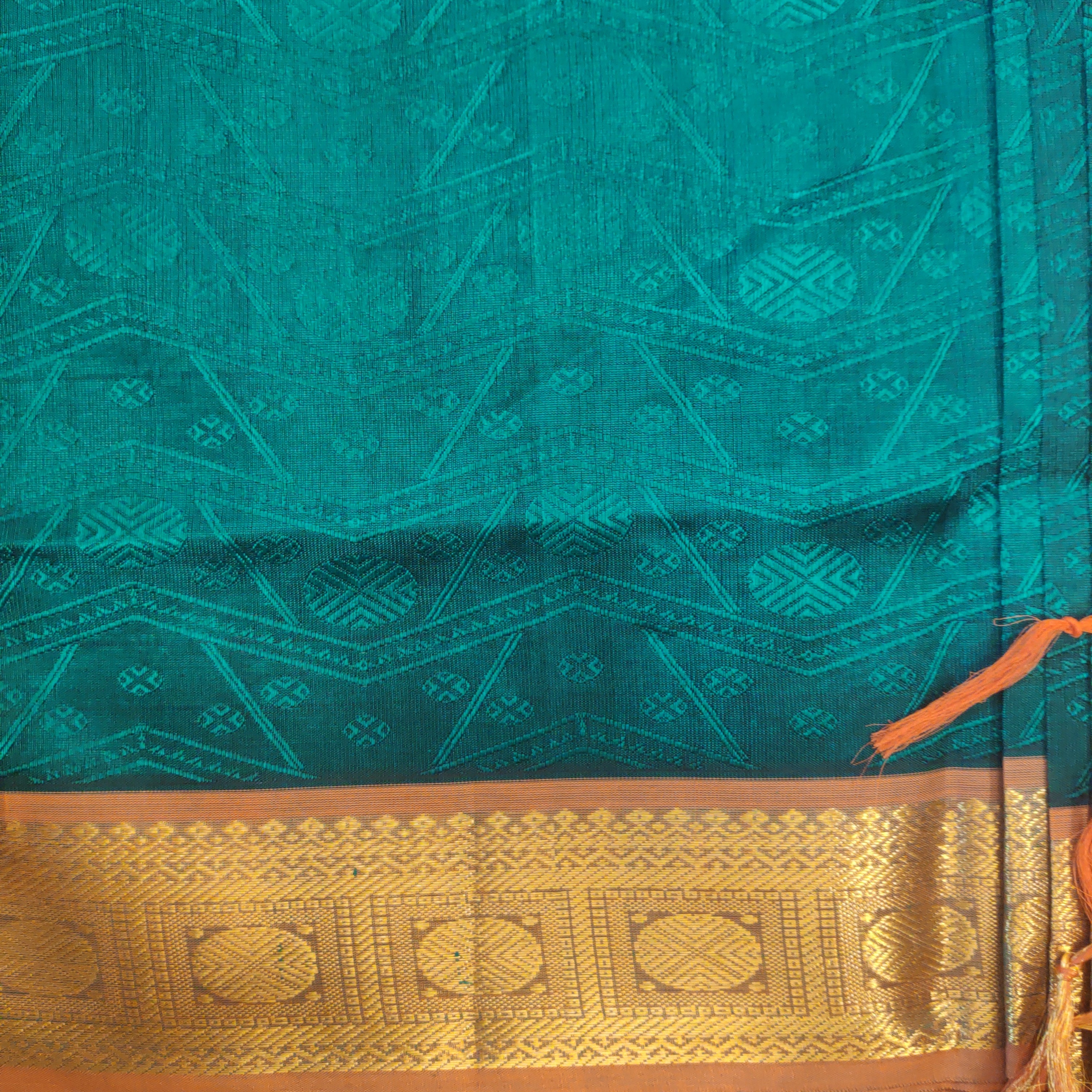 Pure silk cotton- embossed, 10 yards madisar