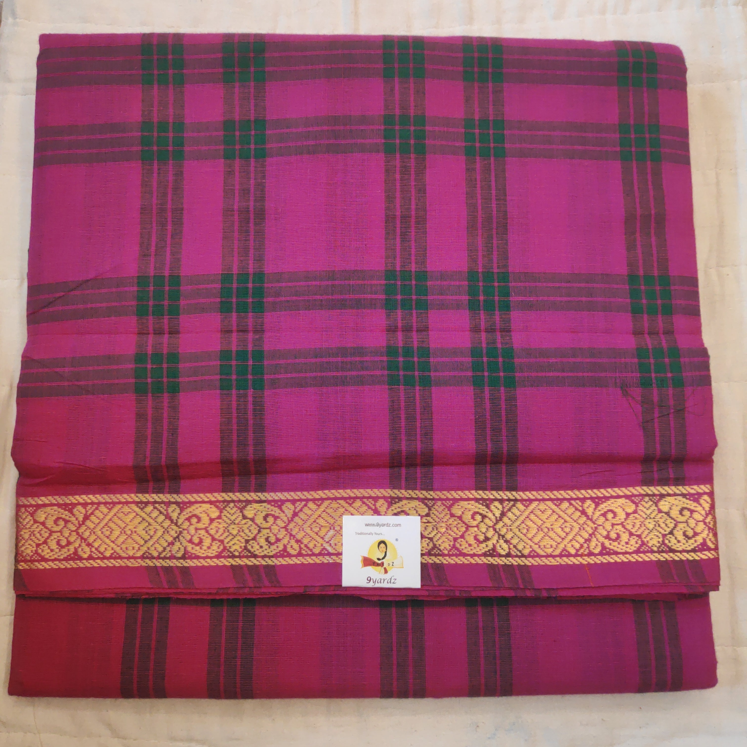 Chettinadu / Karaikudi cotton 10.5 yards madisar