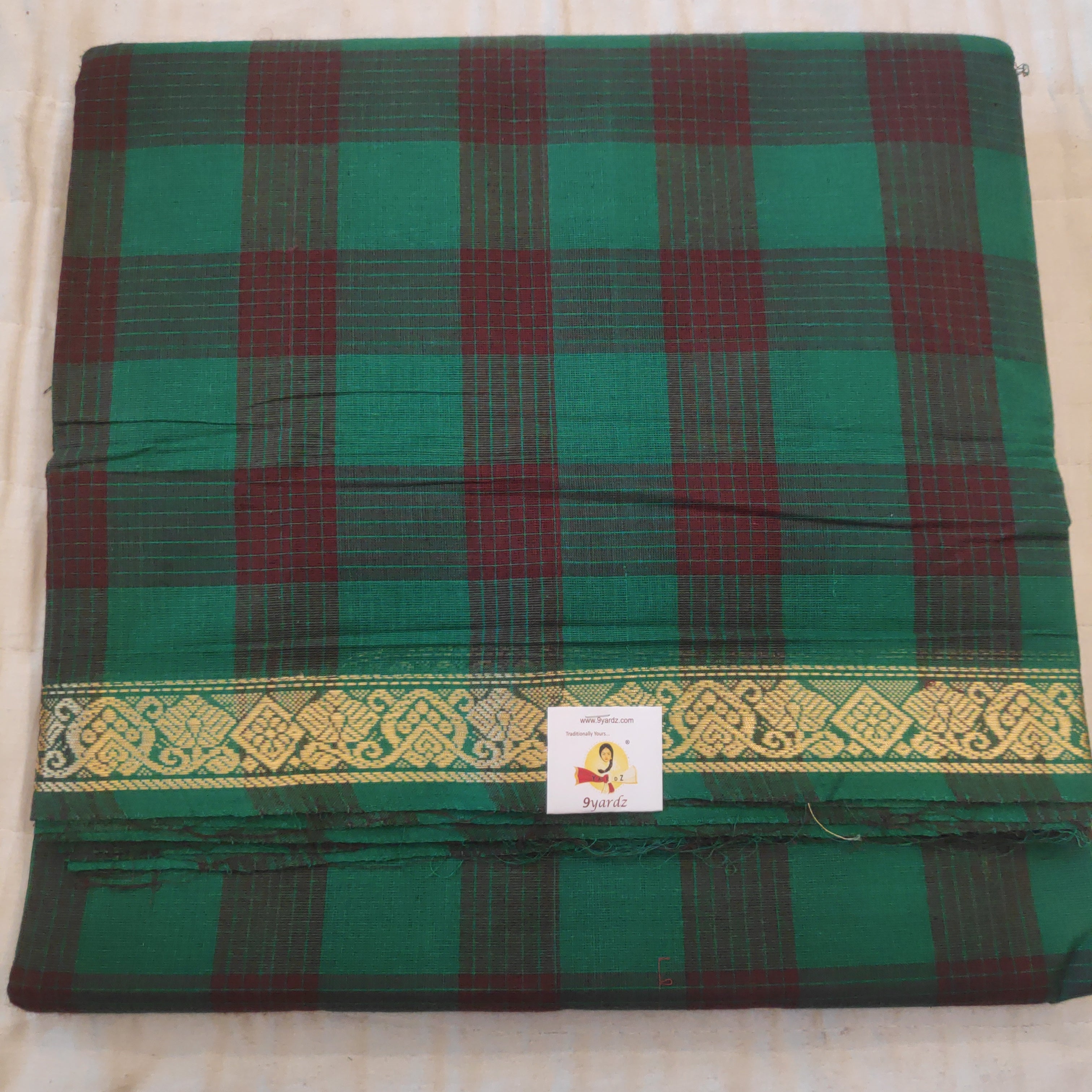 Chettinadu / Karaikudi cotton 10.5 yards madisar