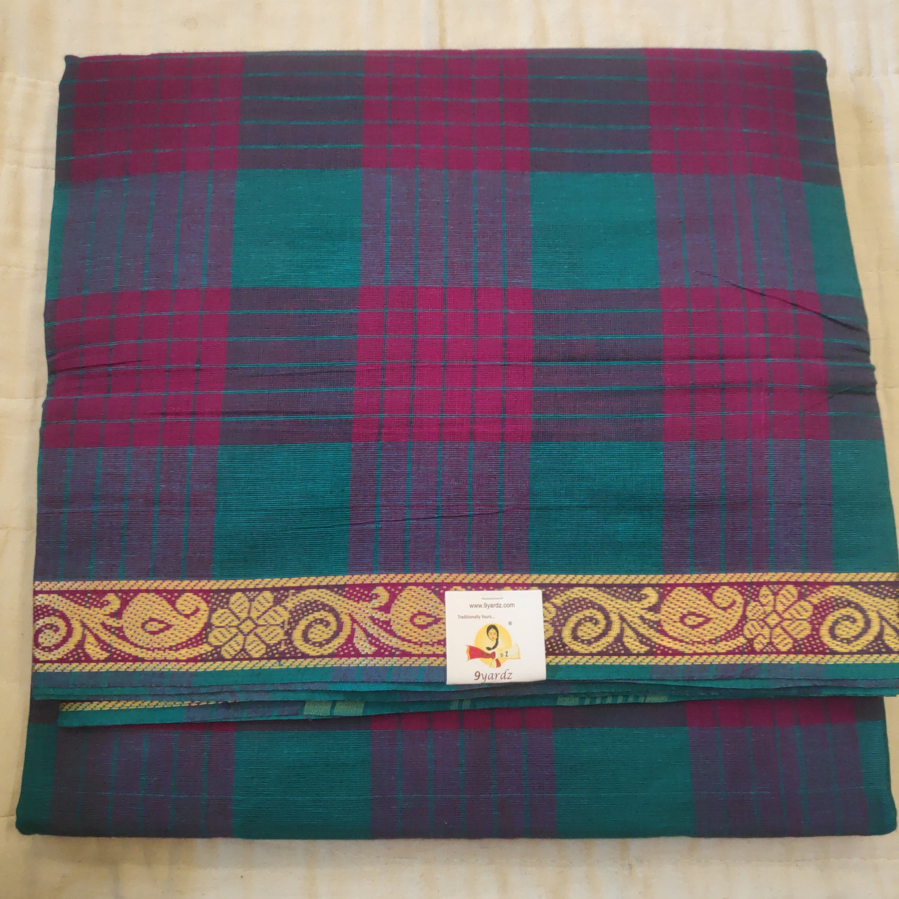 Chettinadu / Karaikudi cotton 10.5 yards madisar
