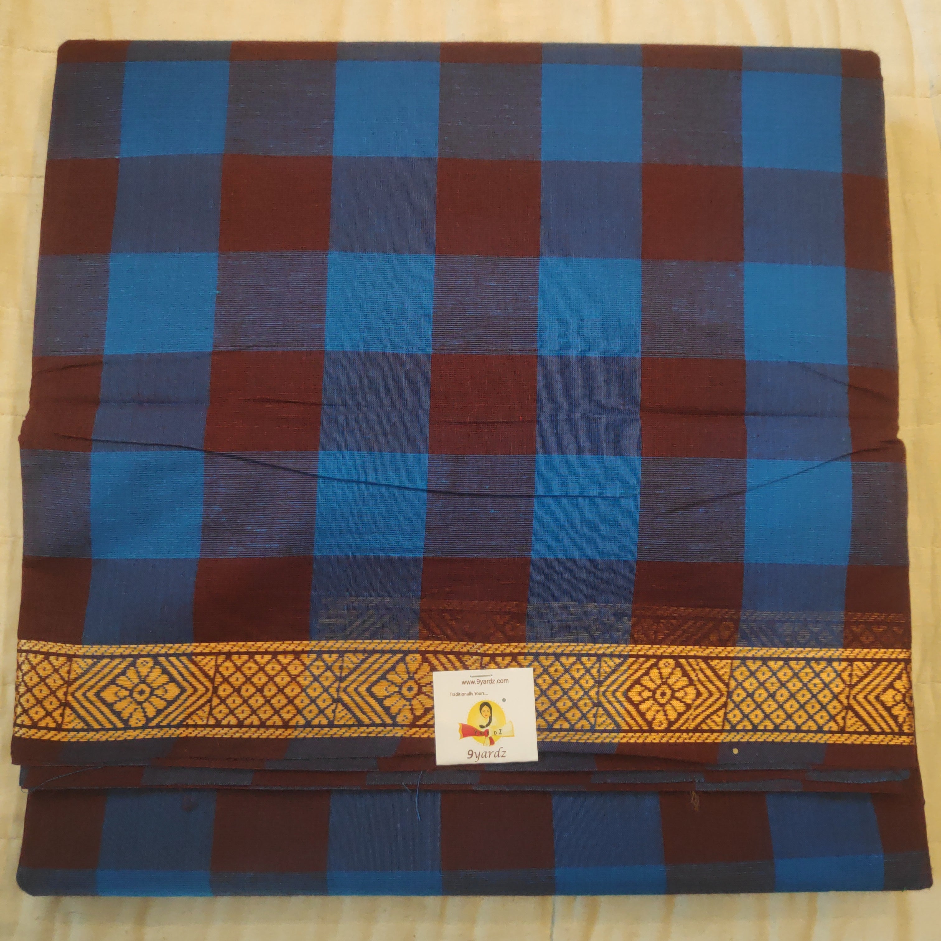 Chettinadu / Karaikudi cotton 10.5 yards madisar