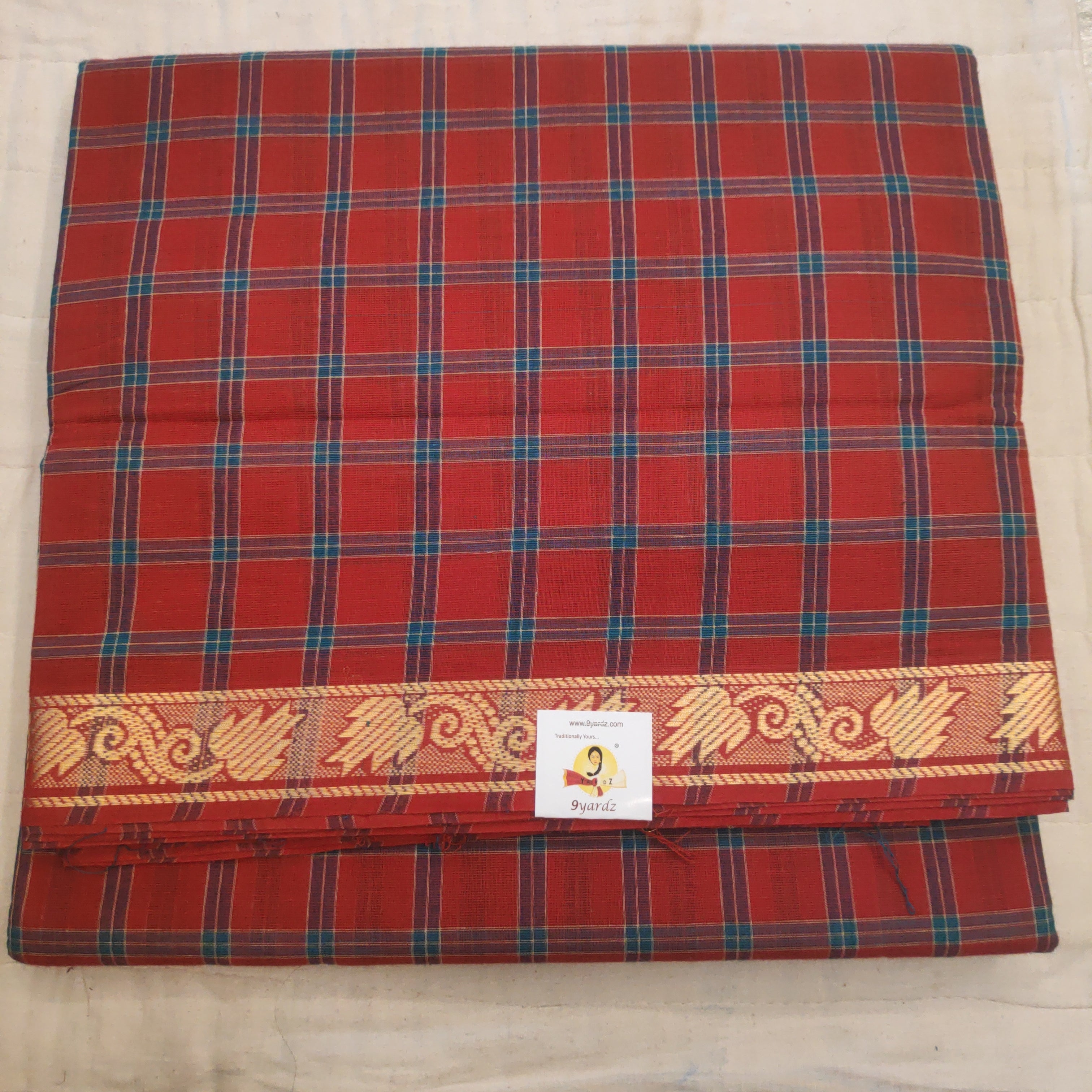 Chettinadu / Karaikudi cotton 10.5 yards madisar