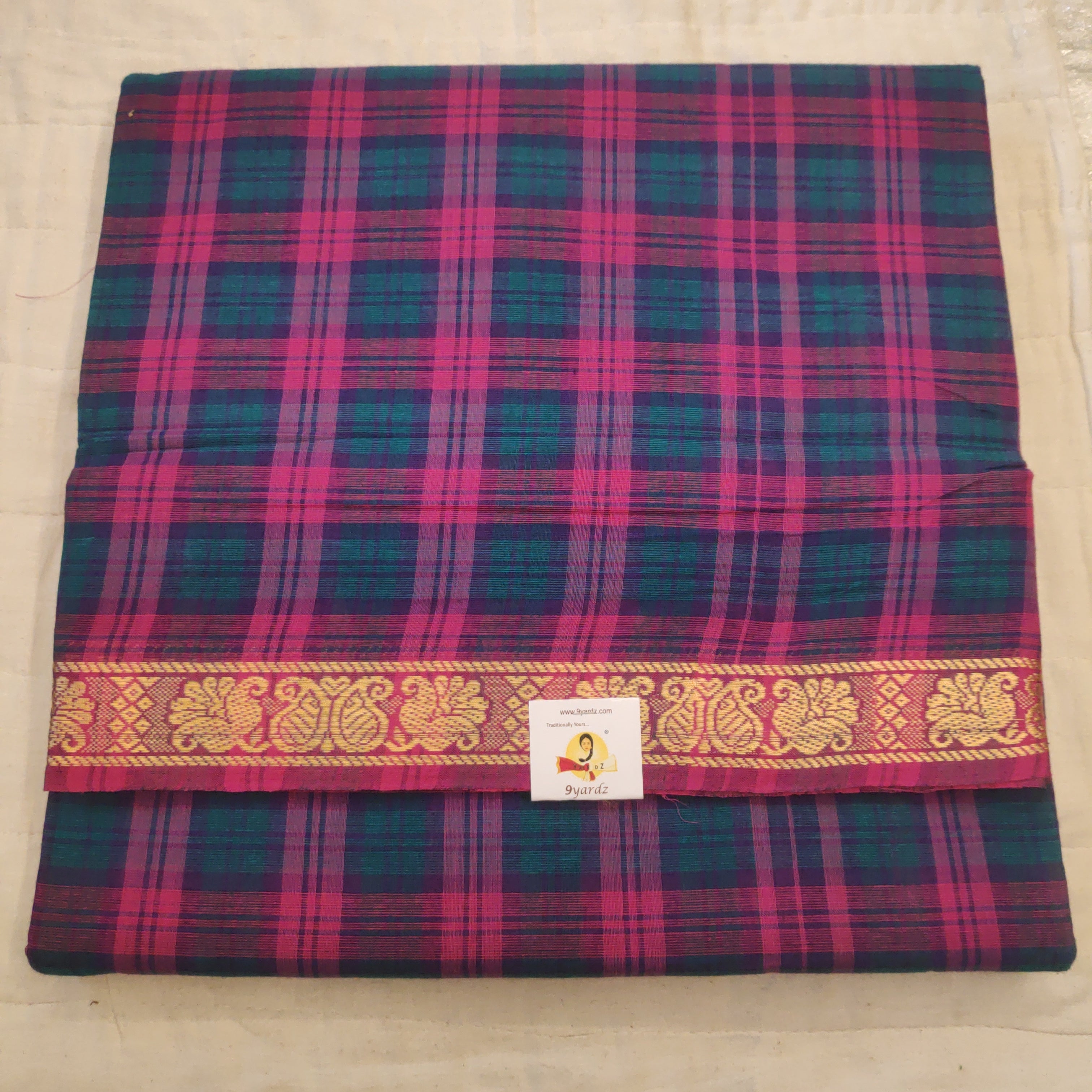 Chettinadu / Karaikudi cotton 10.5 yards madisar