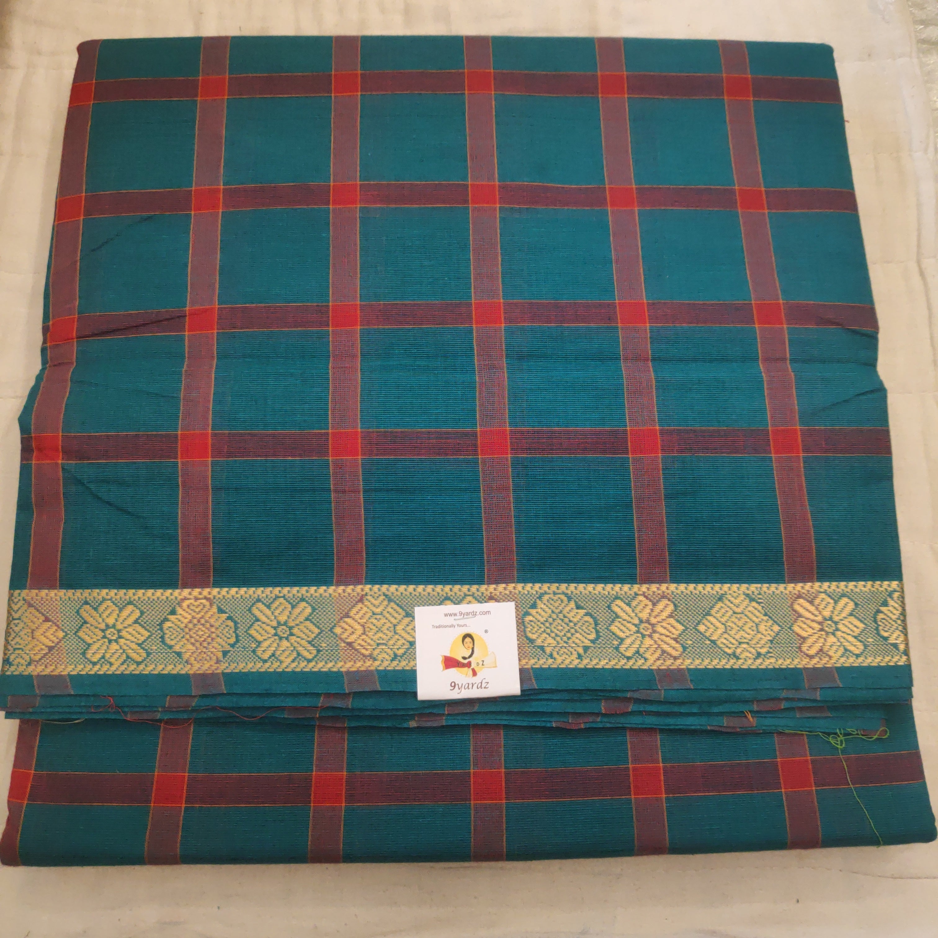 Chettinadu / Karaikudi cotton 10.5 yards madisar