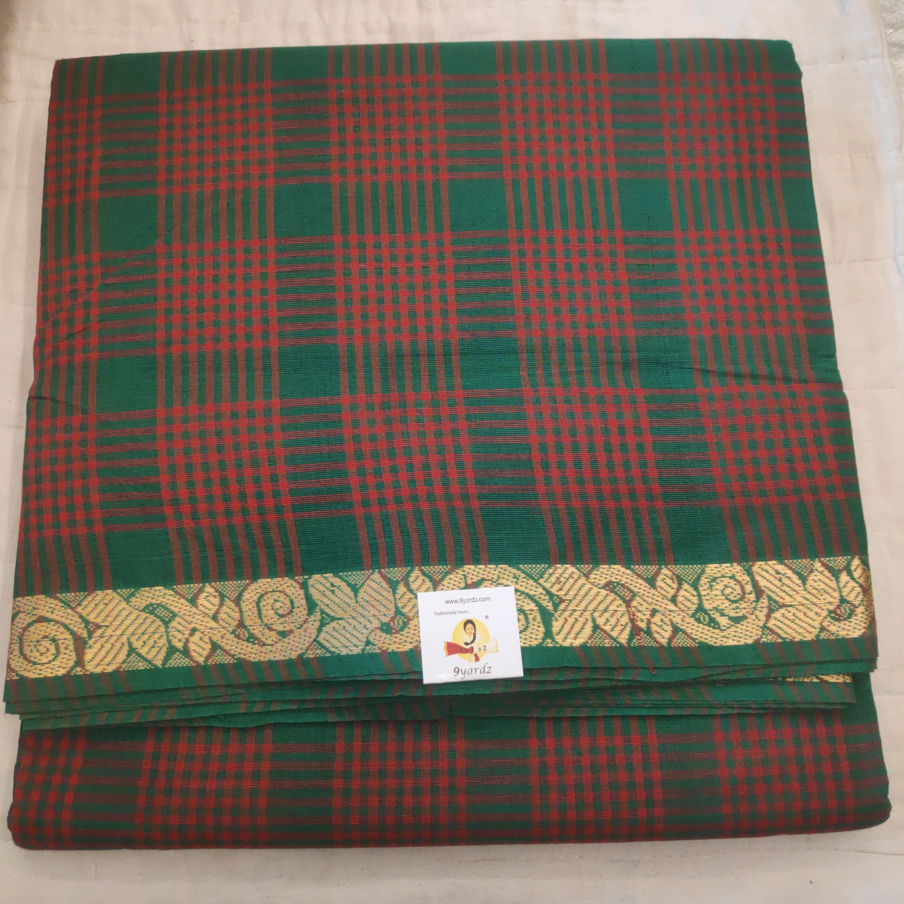 Chettinadu / Karaikudi cotton 10.5 yards madisar
